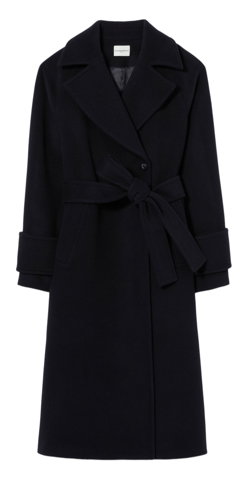 Wendemantel aus Wolle CLAUDIE PIERLOT Blau