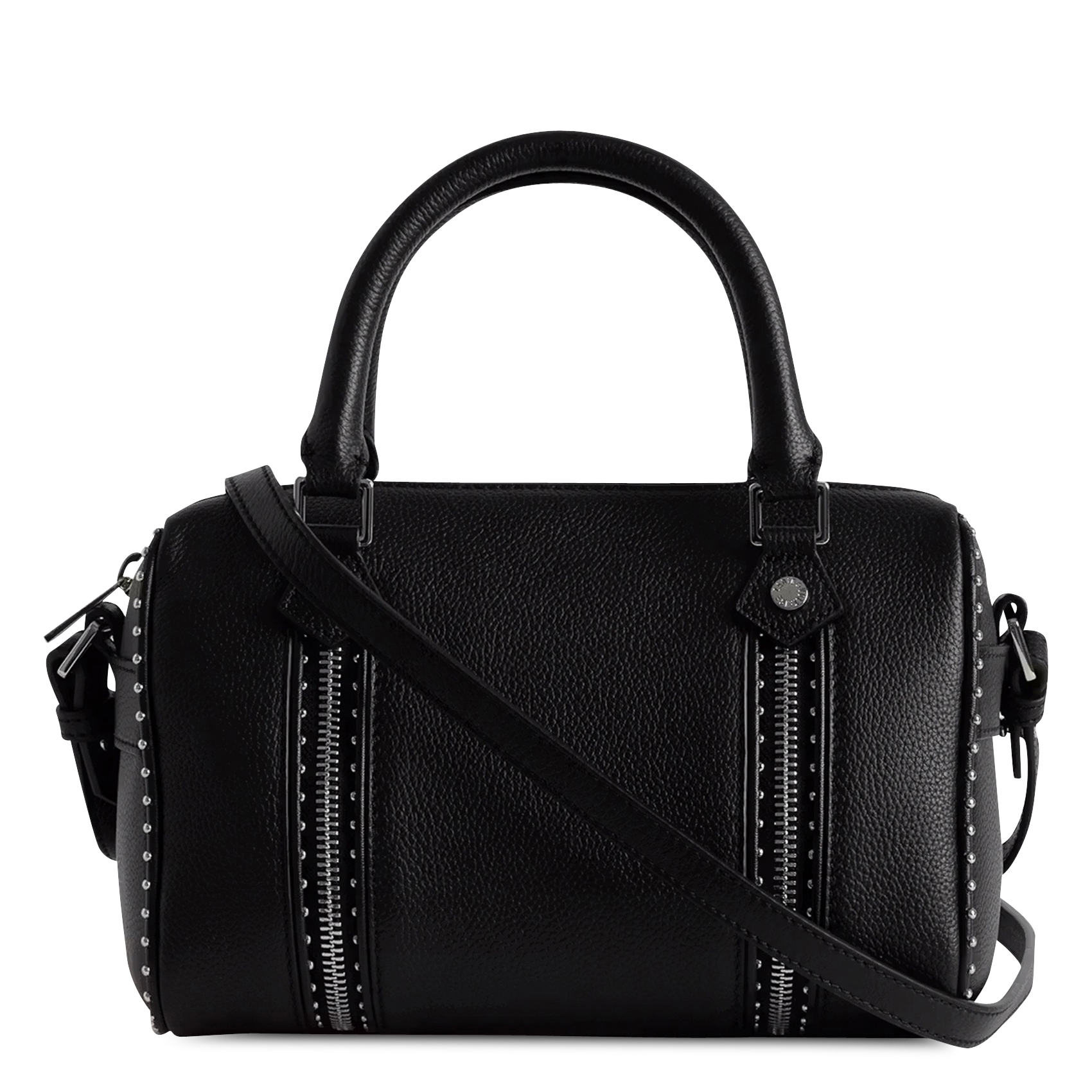 Leather tote bag ZADIG&VOLTAIRE Black