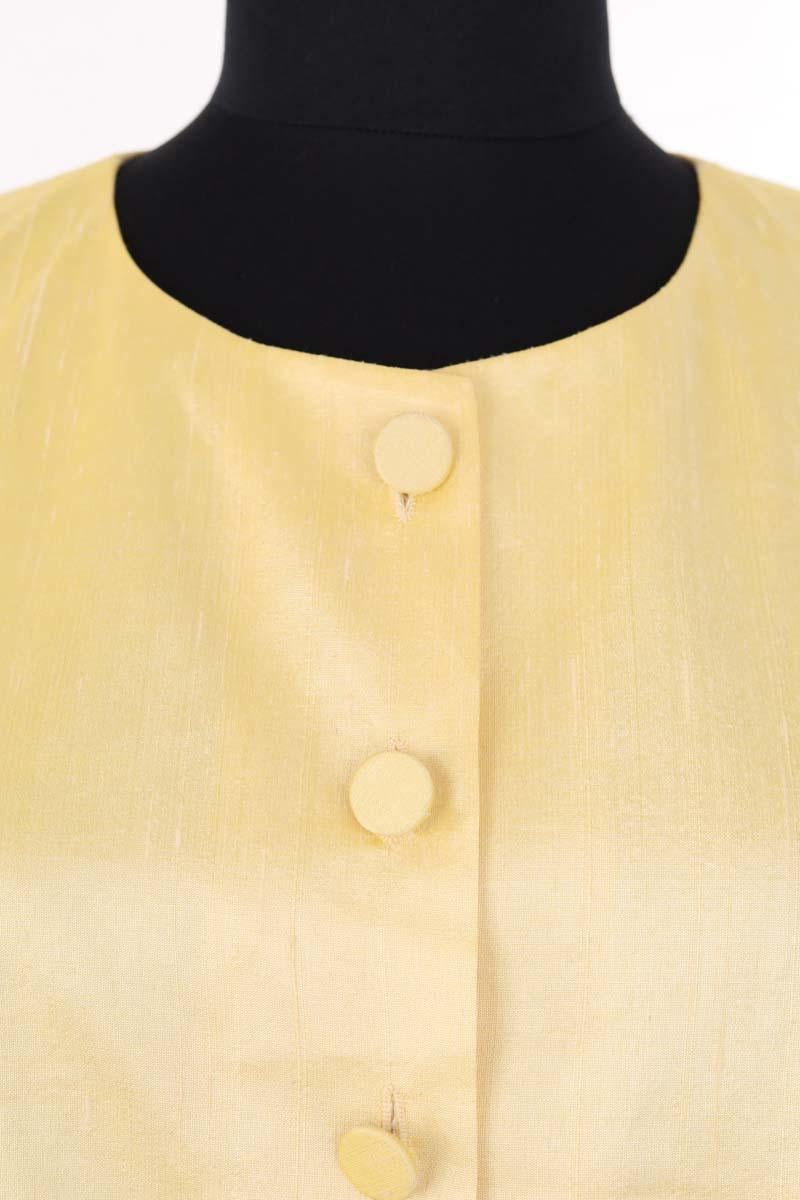 Azawood sleeveless top SEZANE - Seconde main Yellow