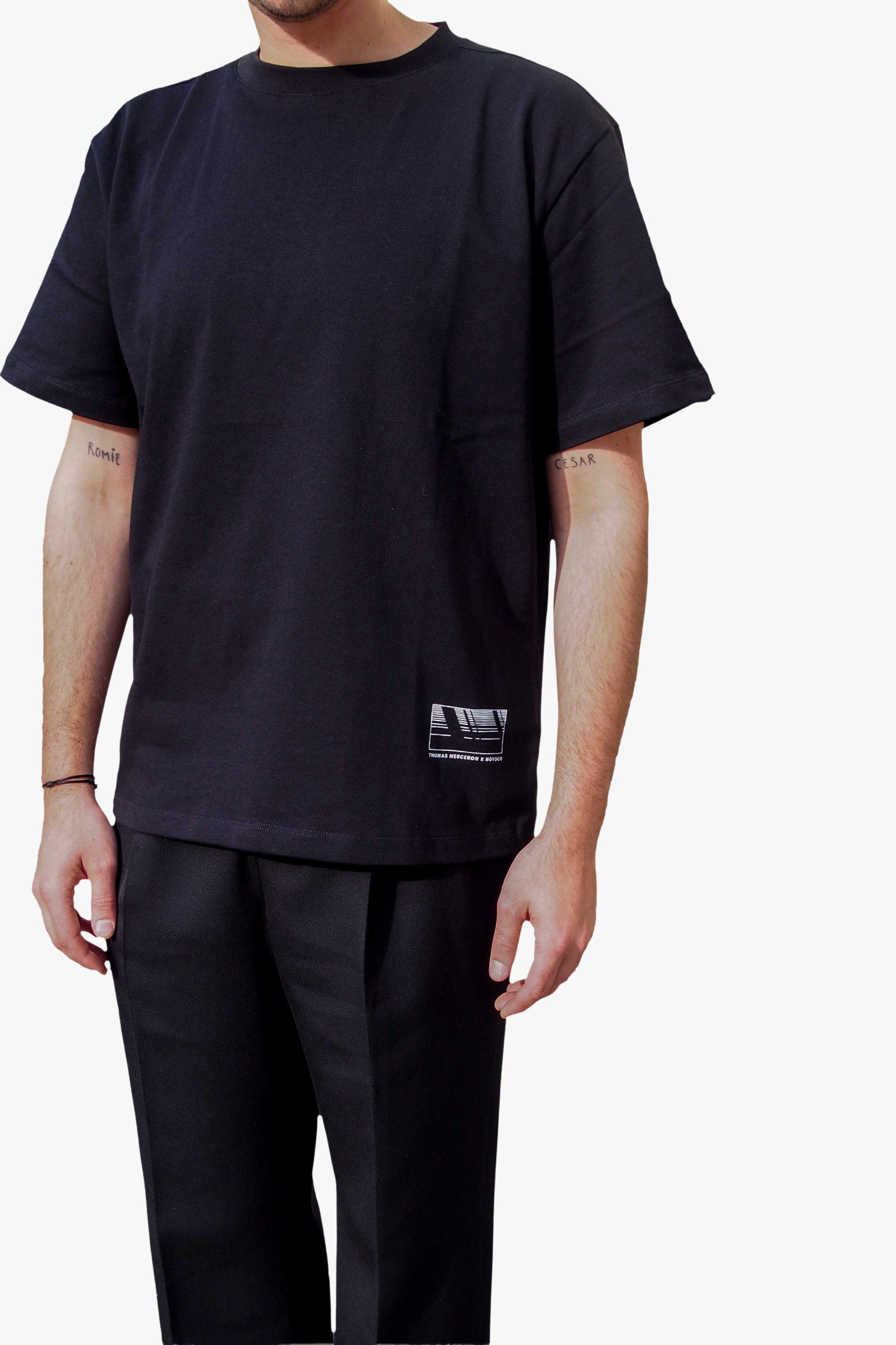 Oversized Gumi T-shirt | Multicolored Noyoco Men