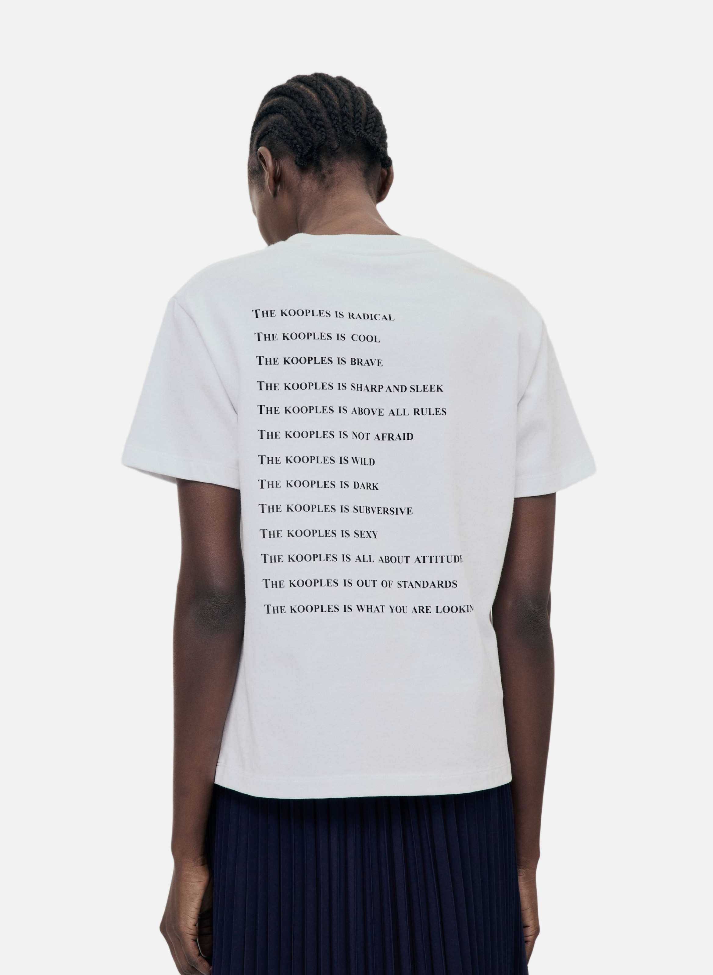 T-shirt THE KOOPLES White