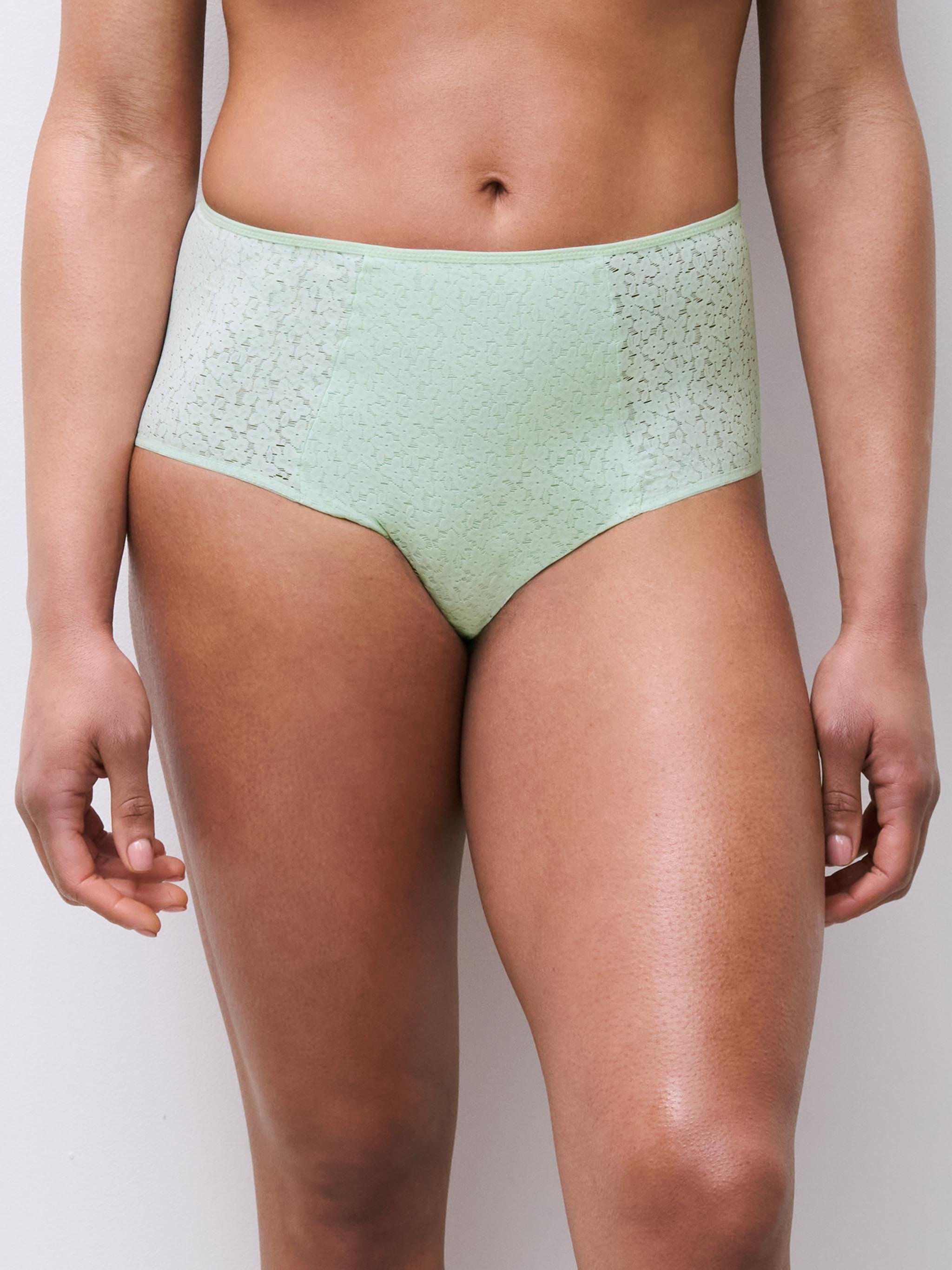 High-waisted lace panties CHANTELLE
