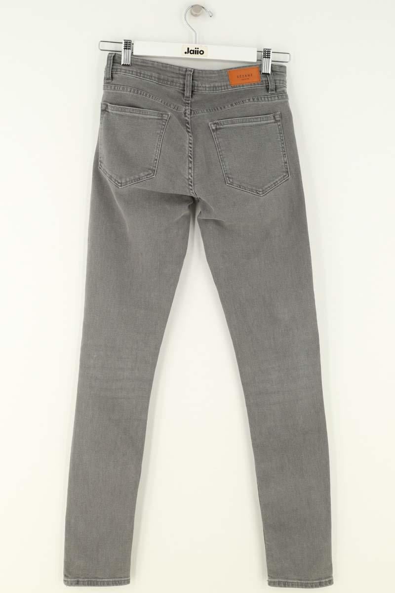 Jean slim SEZANE - Seconde main Gris