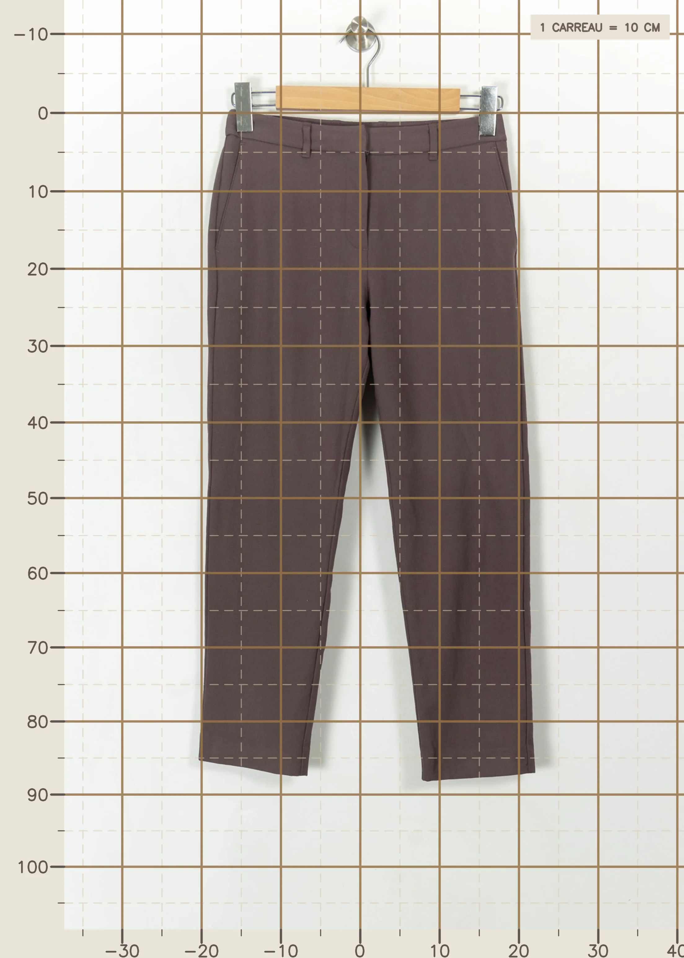 Pants COMPTOIR DES COTONNIERS - Seconde main Purple