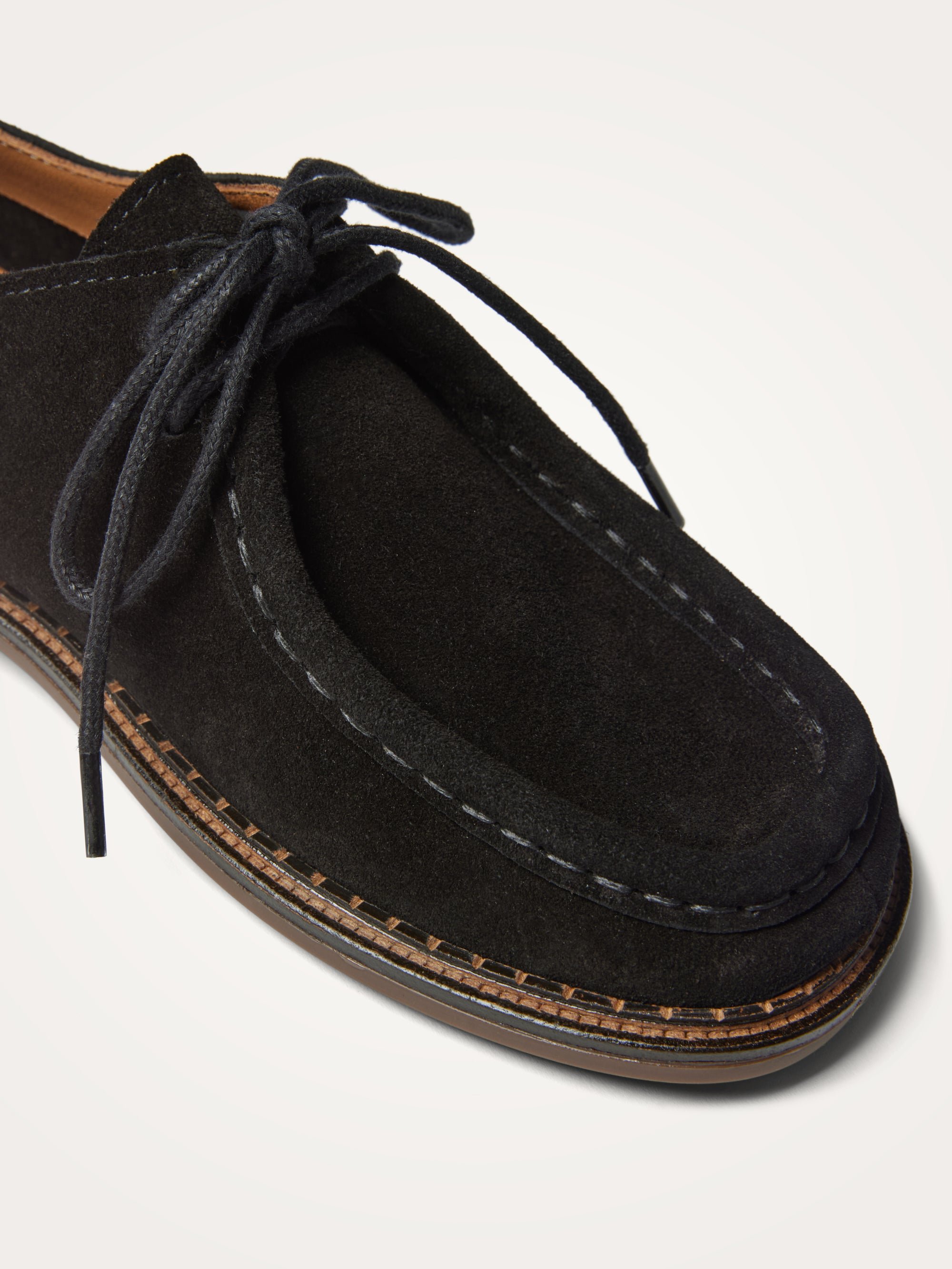 Derbies with flat heel and round toe VANESSA WU Black