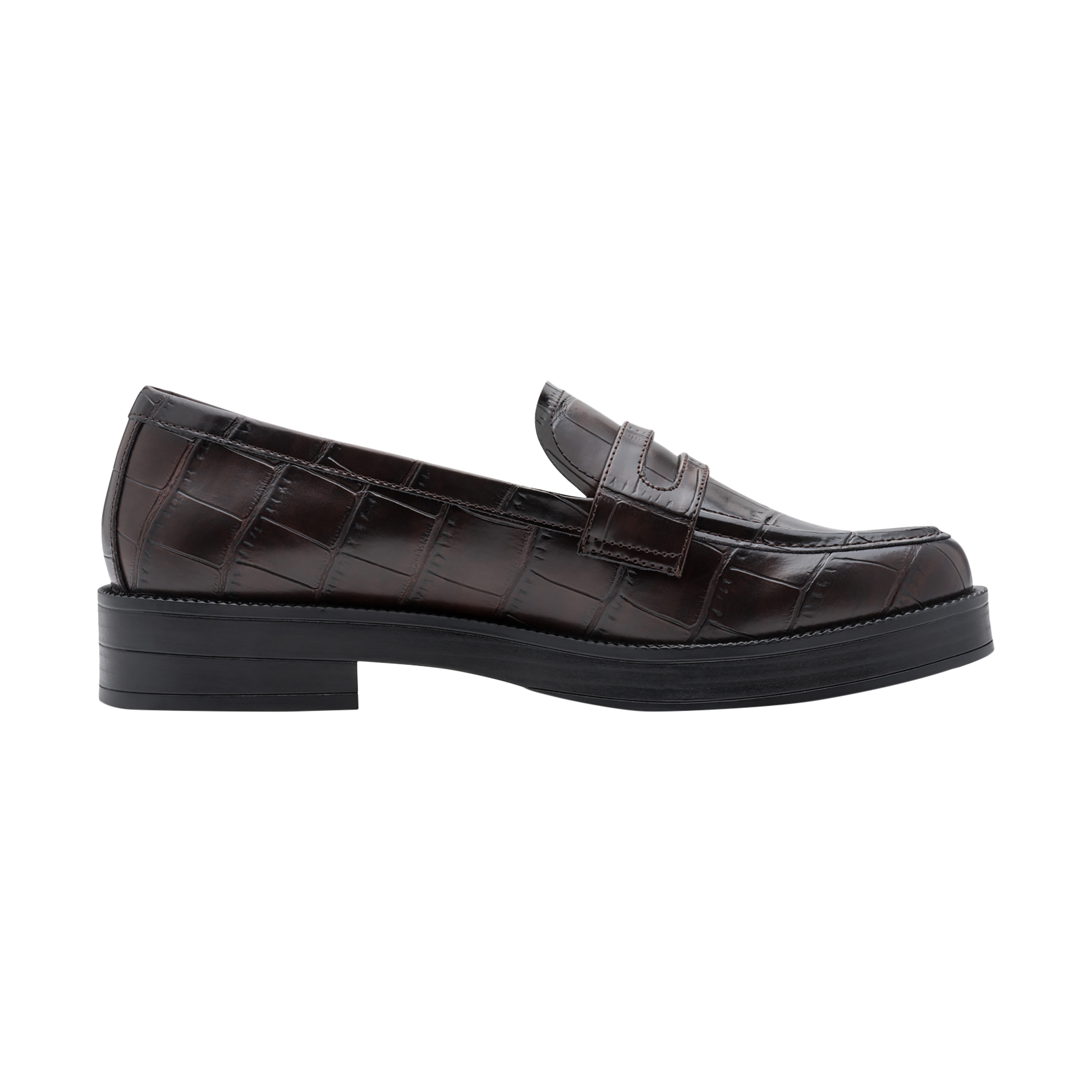 Slip-on moccasin TAMARIS Brown