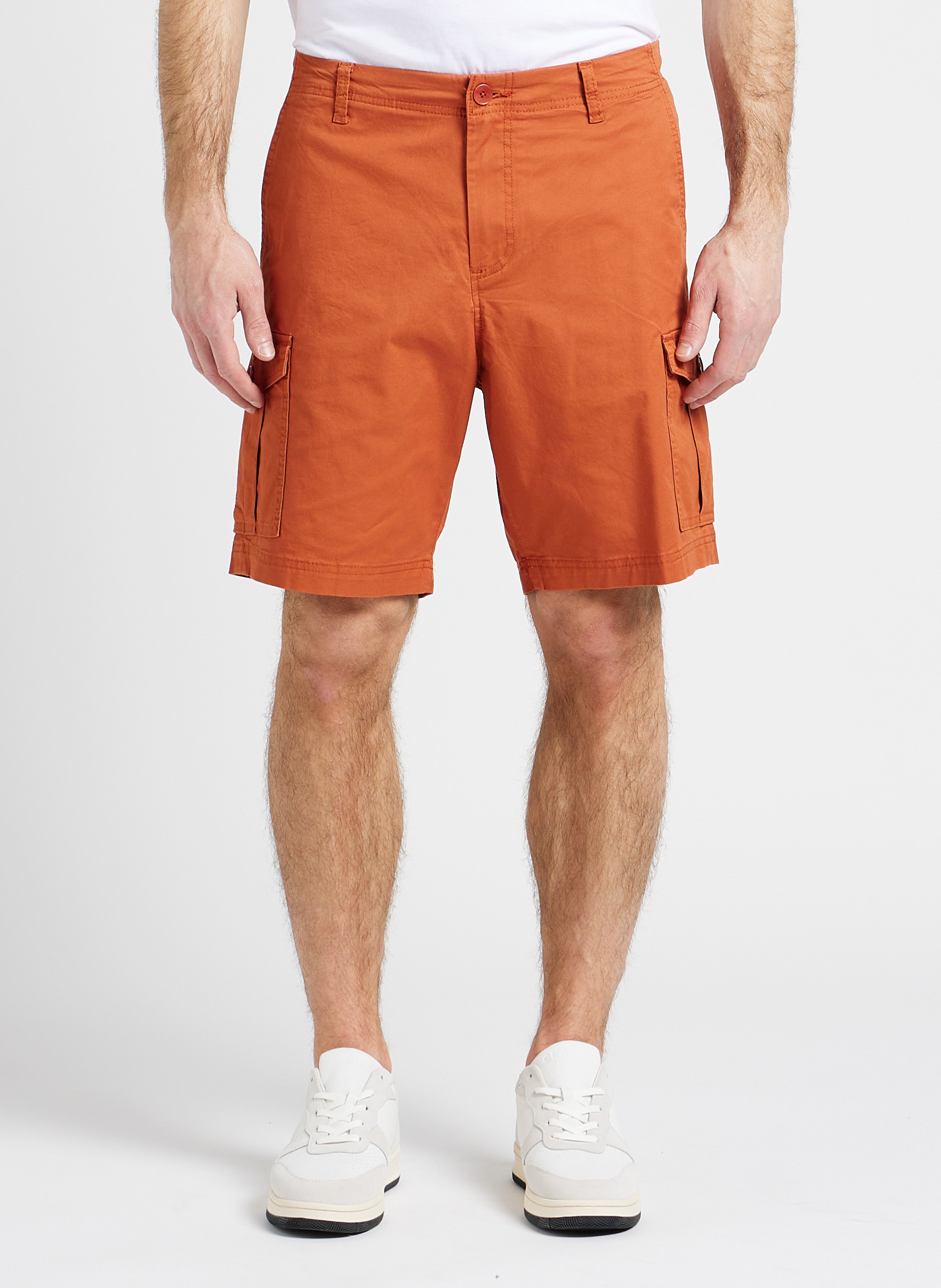 Bermuda droit en coton bio mélangé  SELECTED