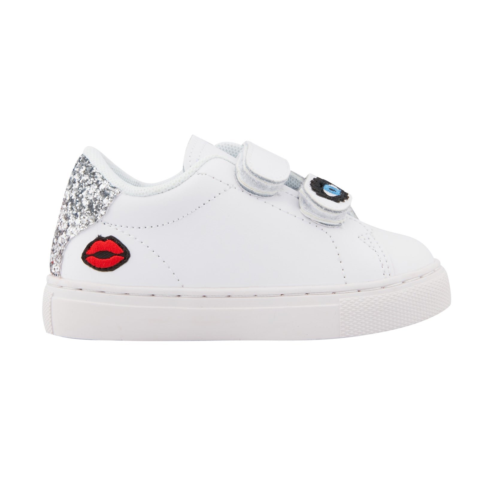 Leather sneakers BONS BAISERS PARIS White