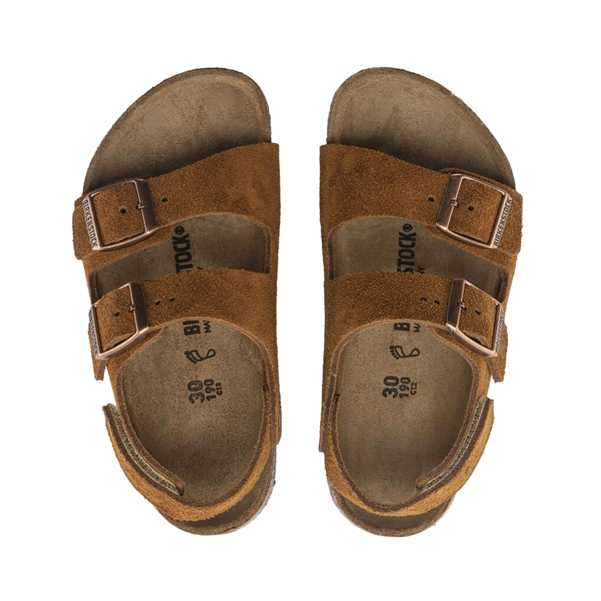 Faux leather sandals BIRKENSTOCK Beige