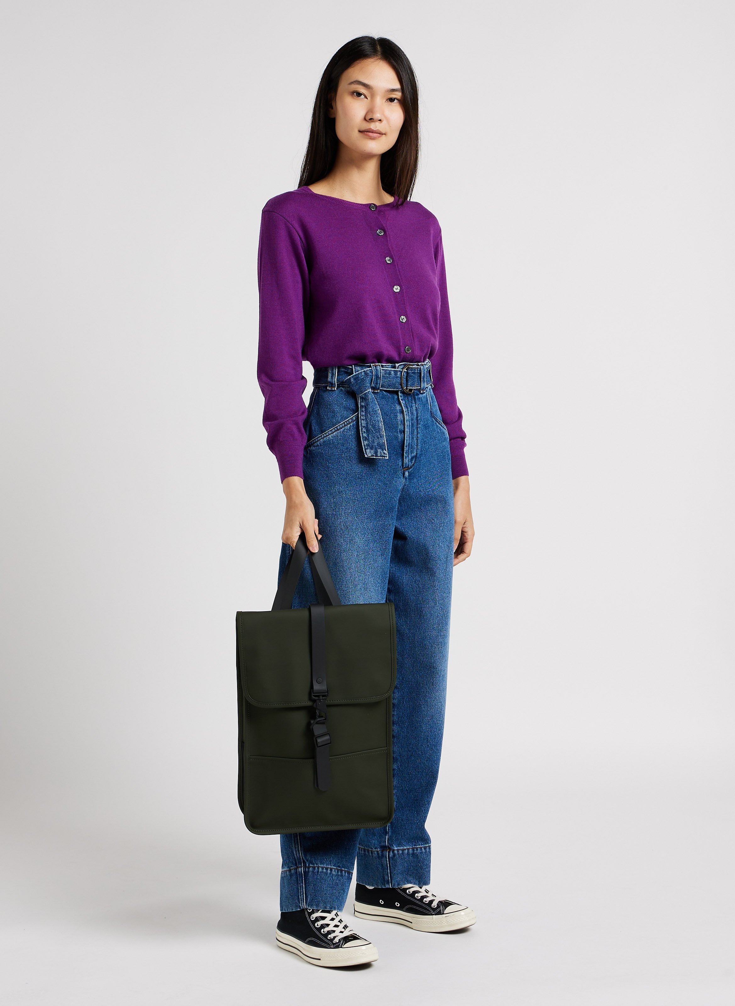 Wasserdichter Rucksack RAINS Grun