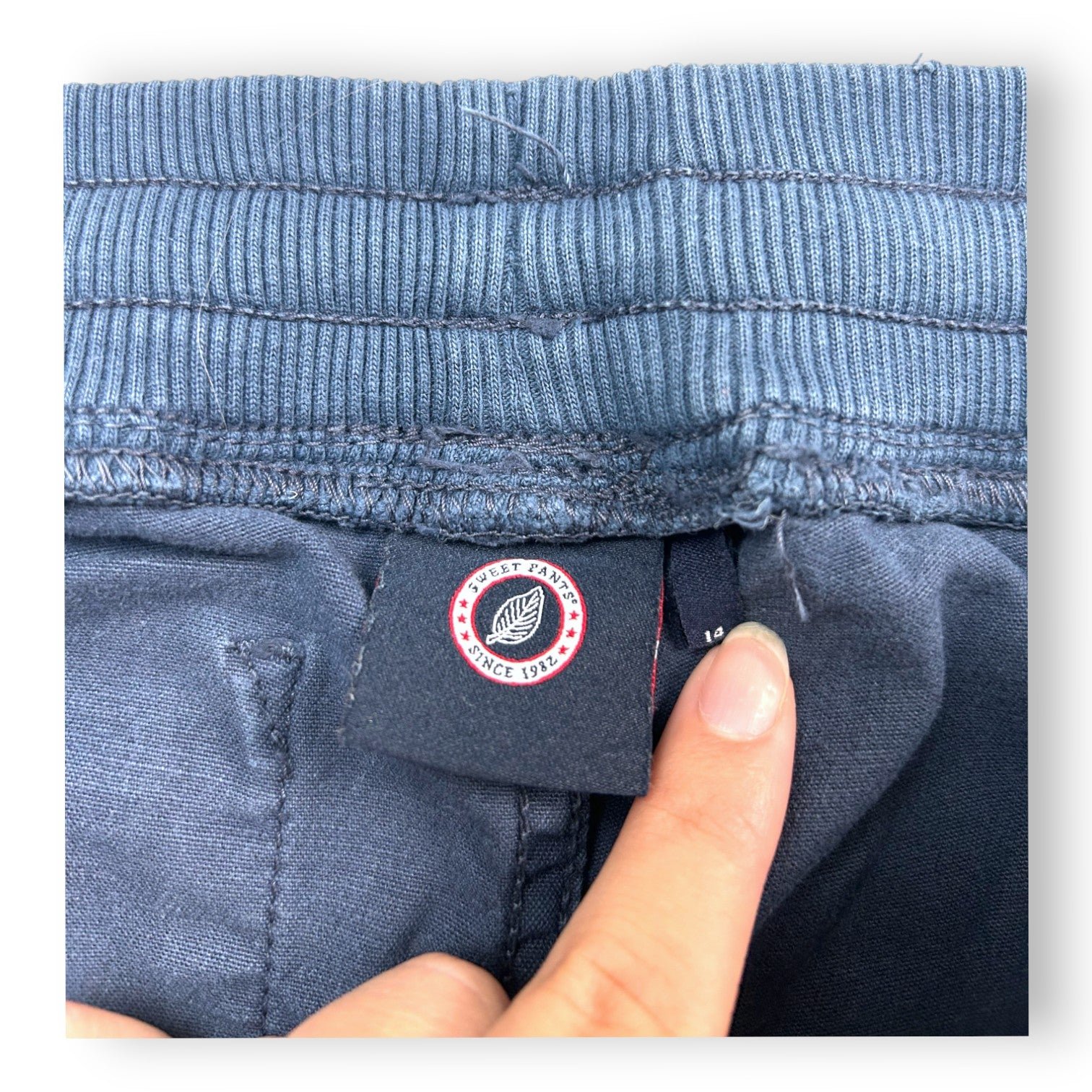 Blue children's pants - 14 years SWEET PANTS - Seconde Main Blue