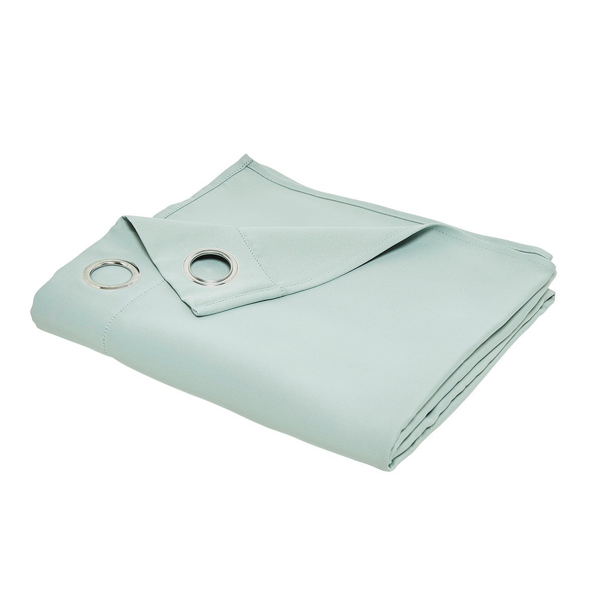 Plain blackout curtain with eyelets TODAY LINGE DE MAISON Green