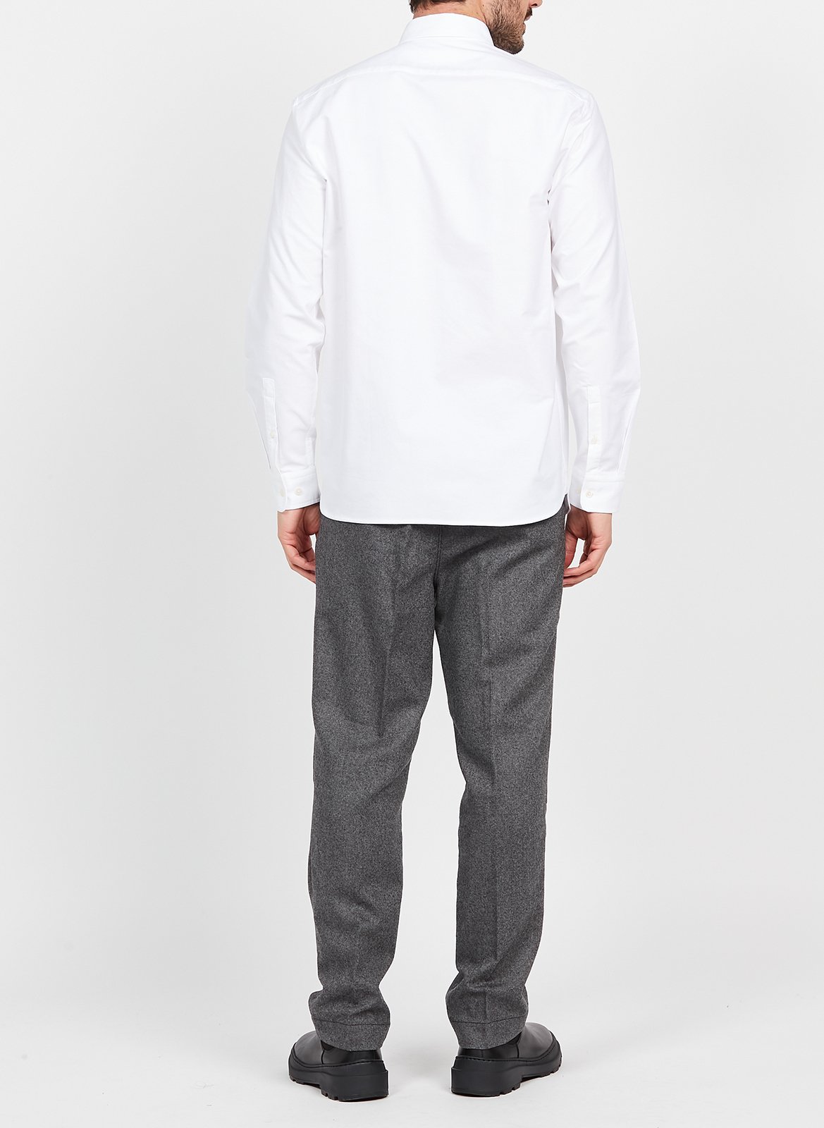 Hemd aus Baumwoll-Twill, Regular Fit SAISON 1865 Weiss