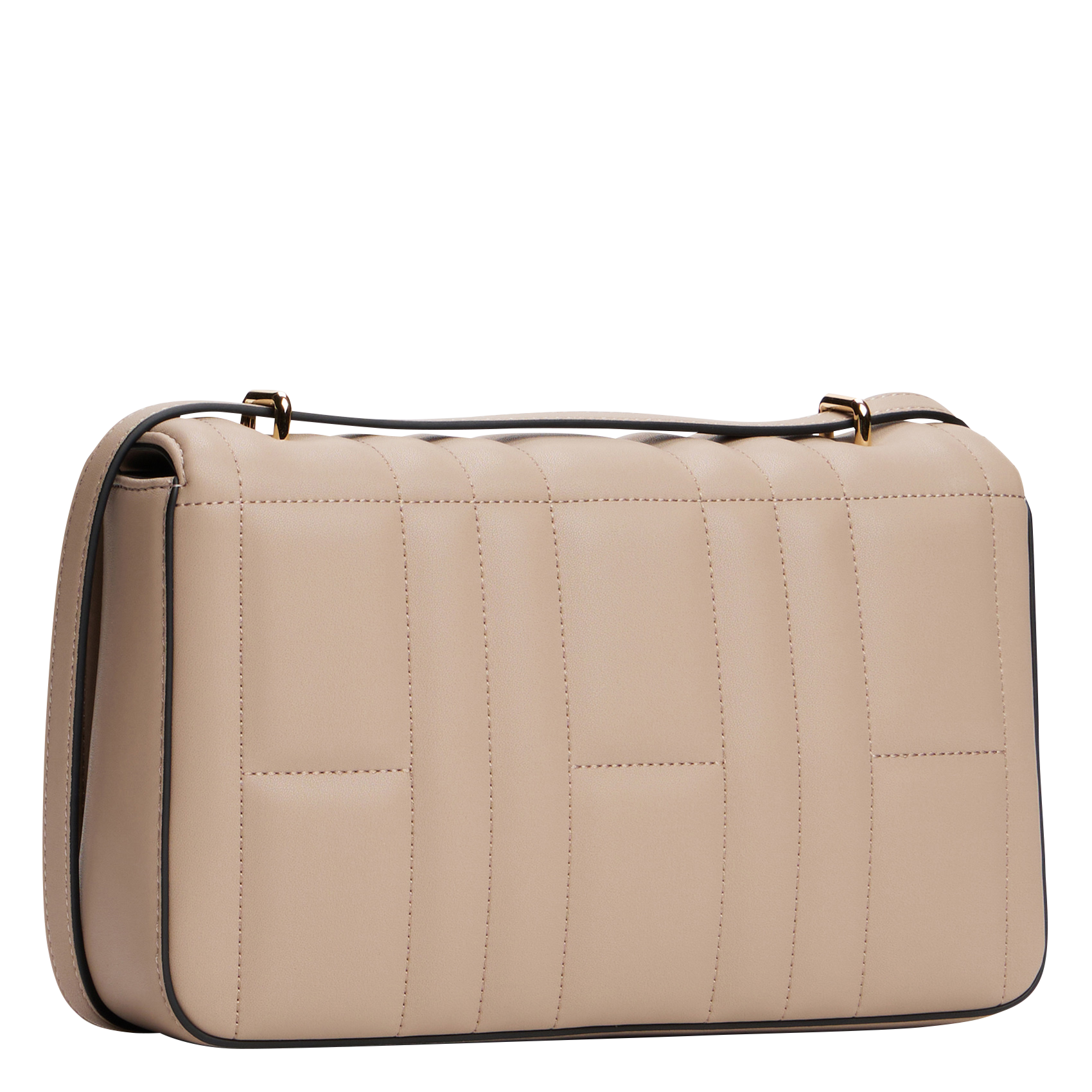 Sac bandoulière matelassé à monogramme TOMMY HILFIGER Beige