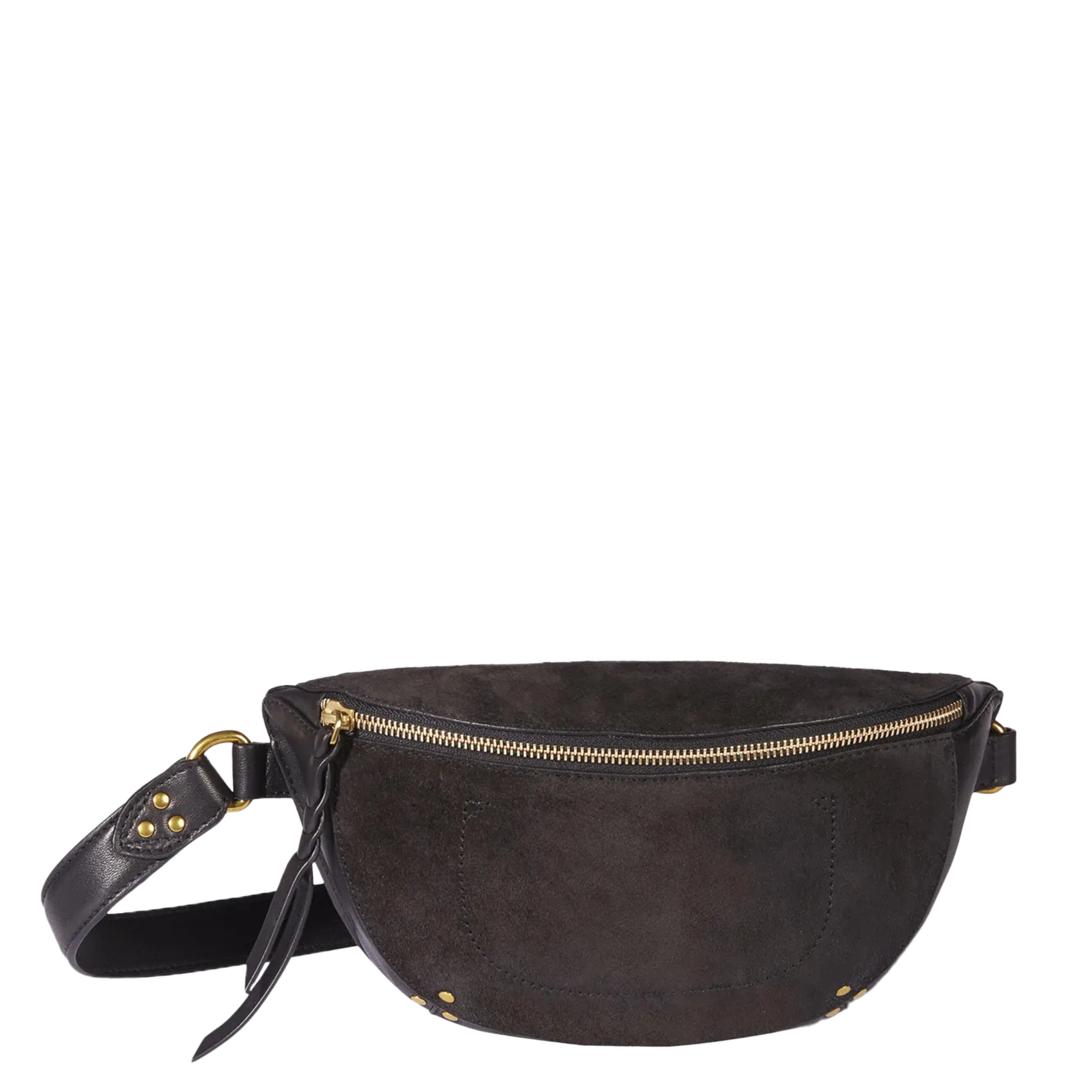Suede waist bag JEROME DREYFUSS Black