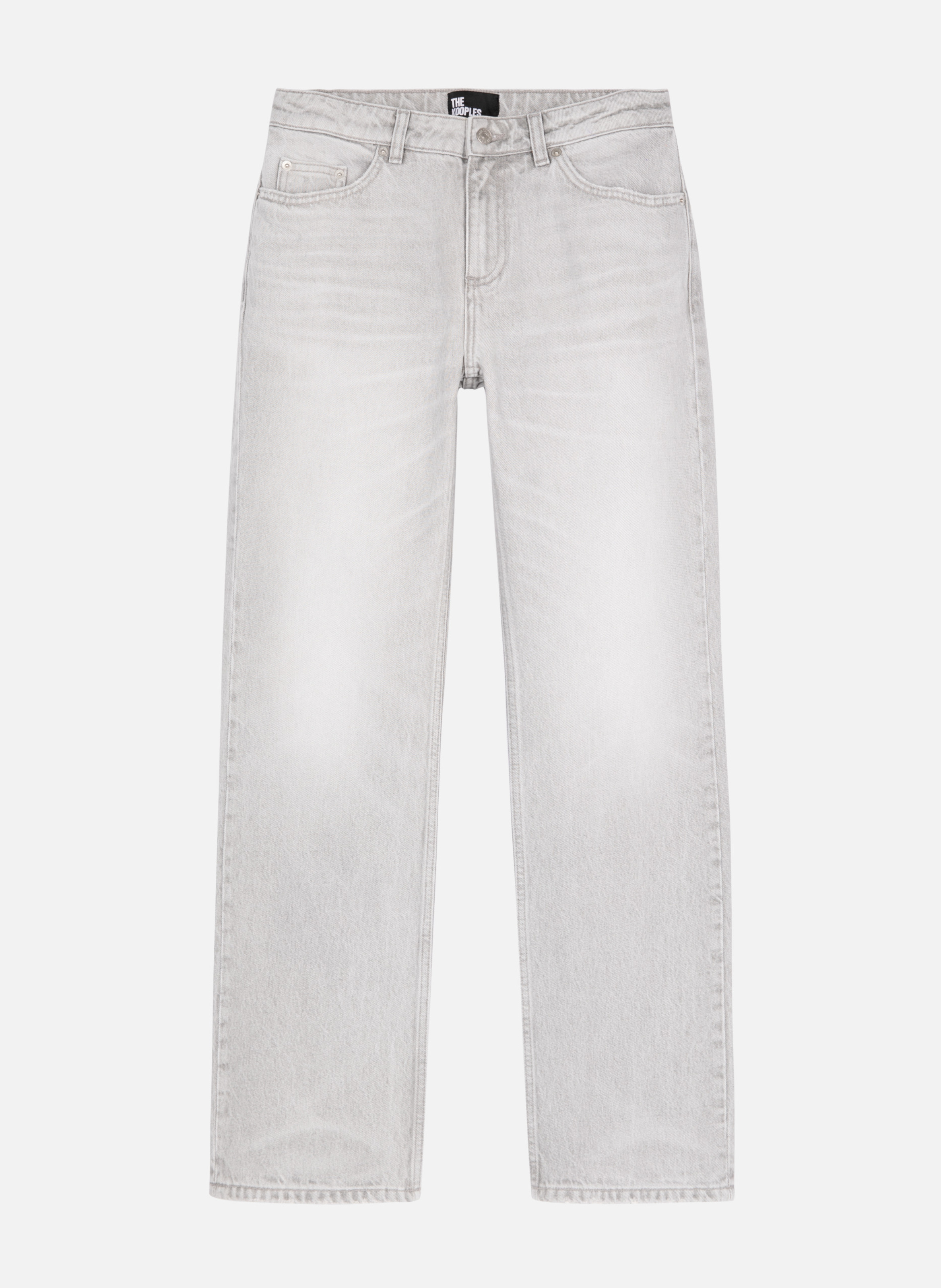 - Straight-leg jeans
- 5 pockets
- Straight cut
- Faded effect THE KOOPLES Grey