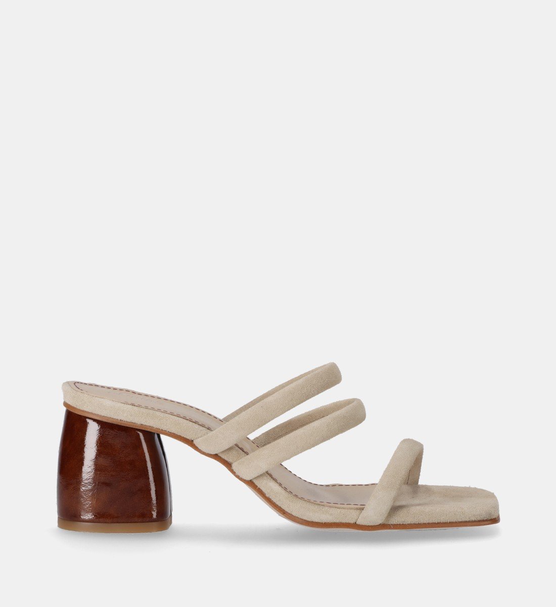 Sandales en cuir ALOHAS Beige