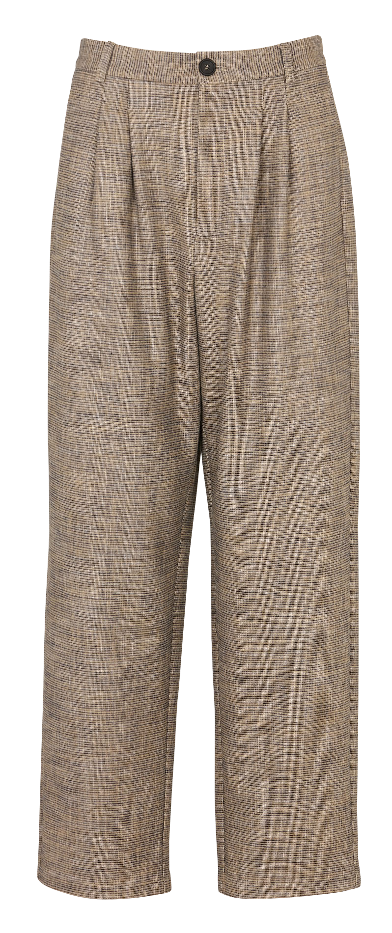 Norton printed straight trousers BELLA JONES Brown