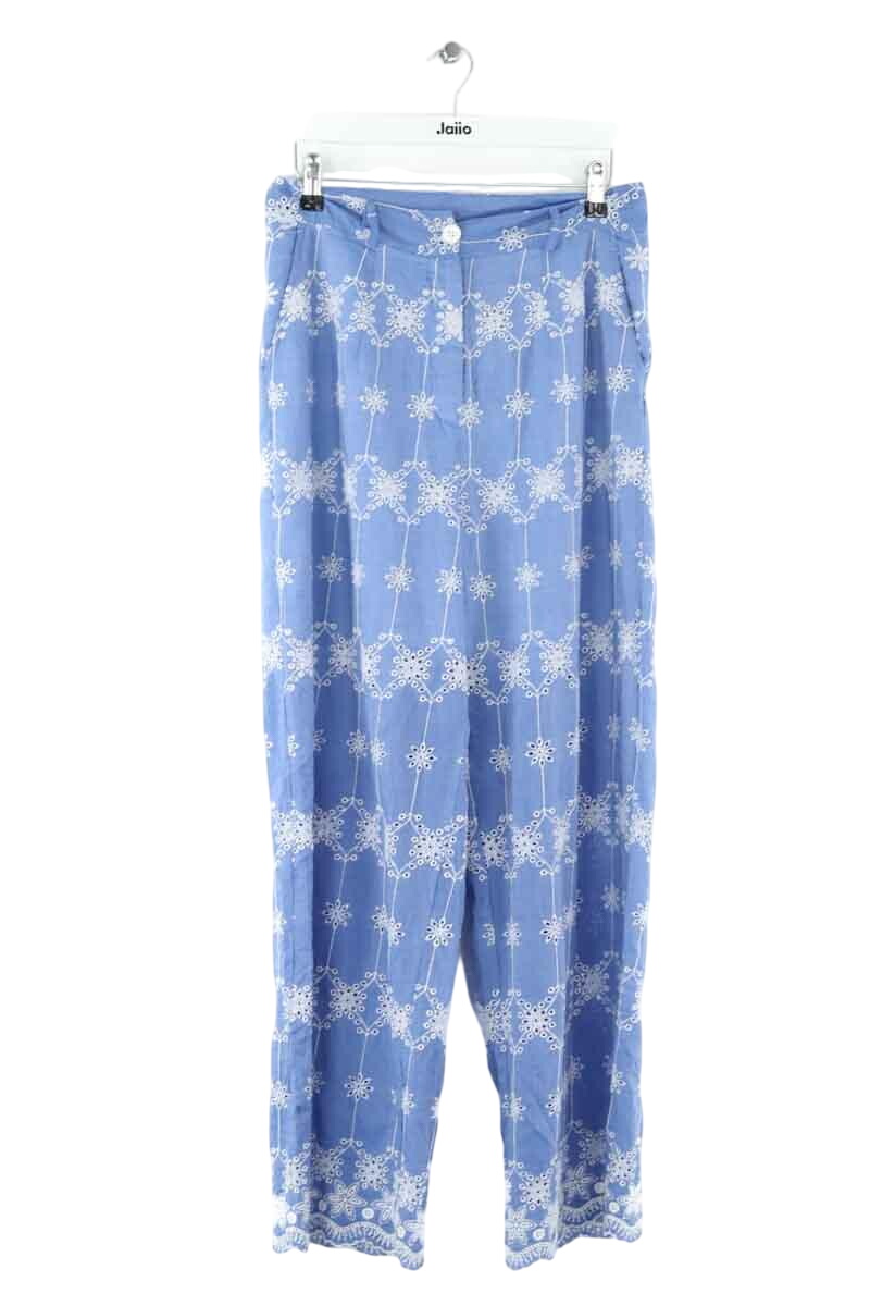Wide cotton trousers  LOUISE MISHA - Seconde Main Blue