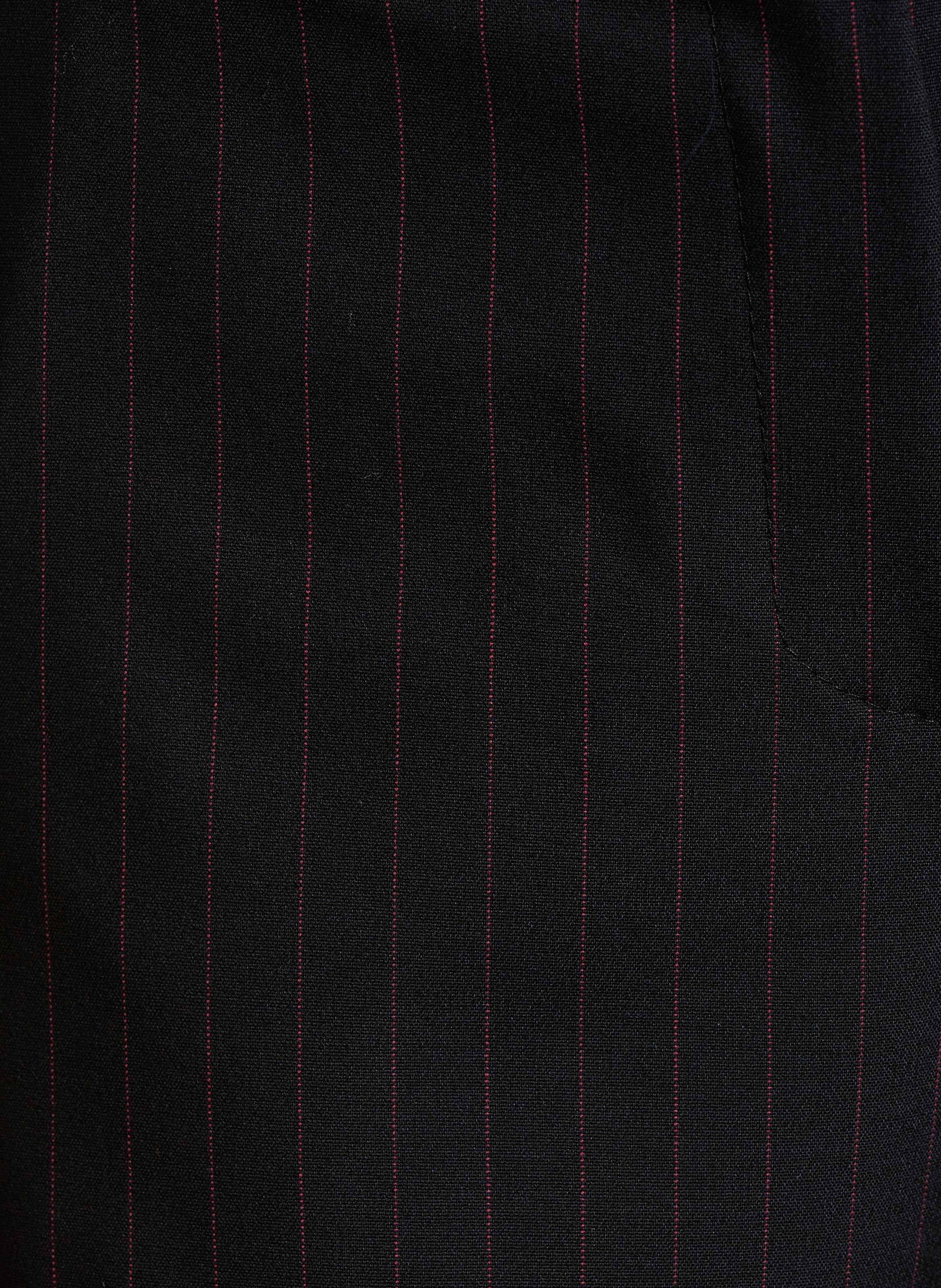 High-waisted striped wide-leg pants LA FEE MARABOUTEE Blue