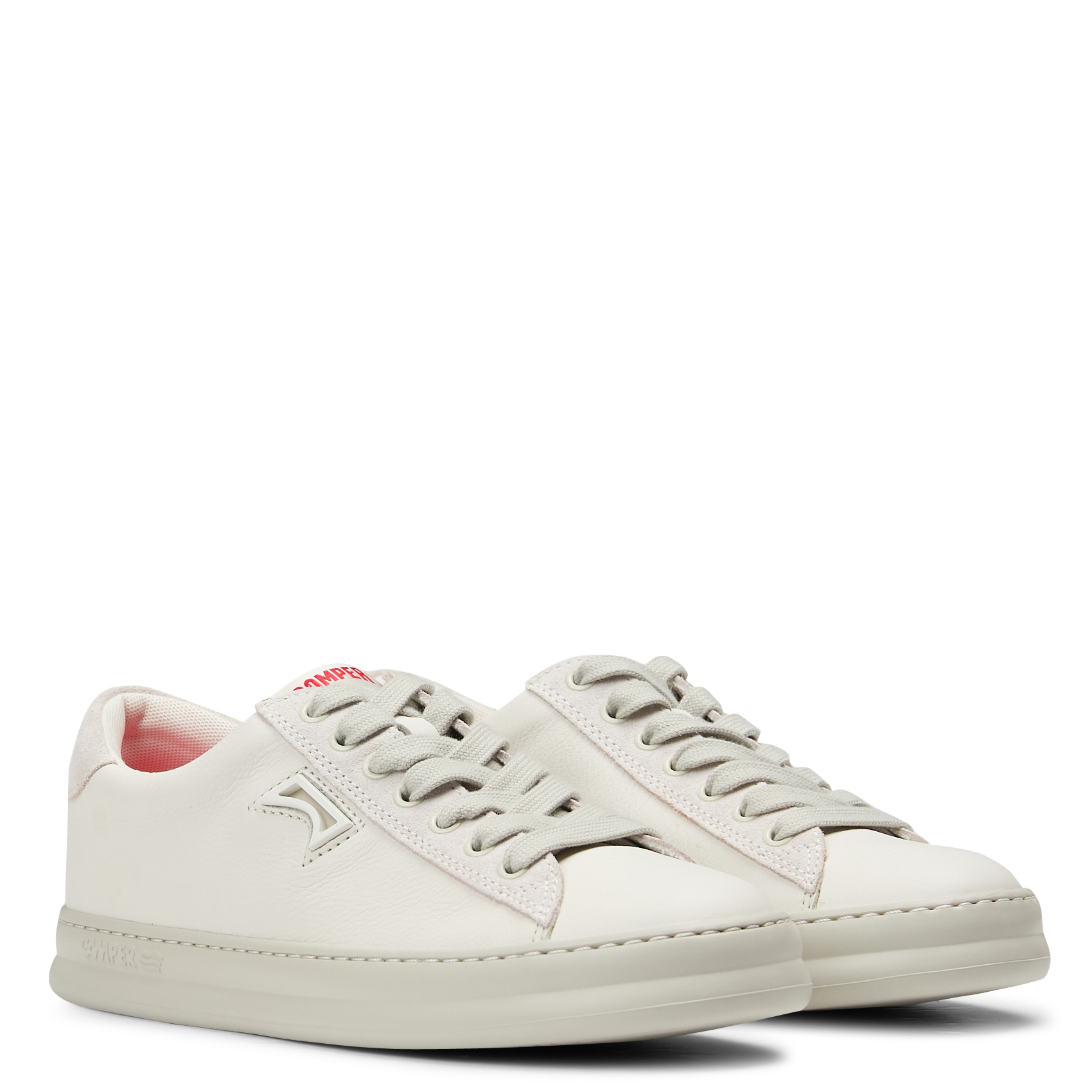 Baskets basses en cuir CAMPER Blanc