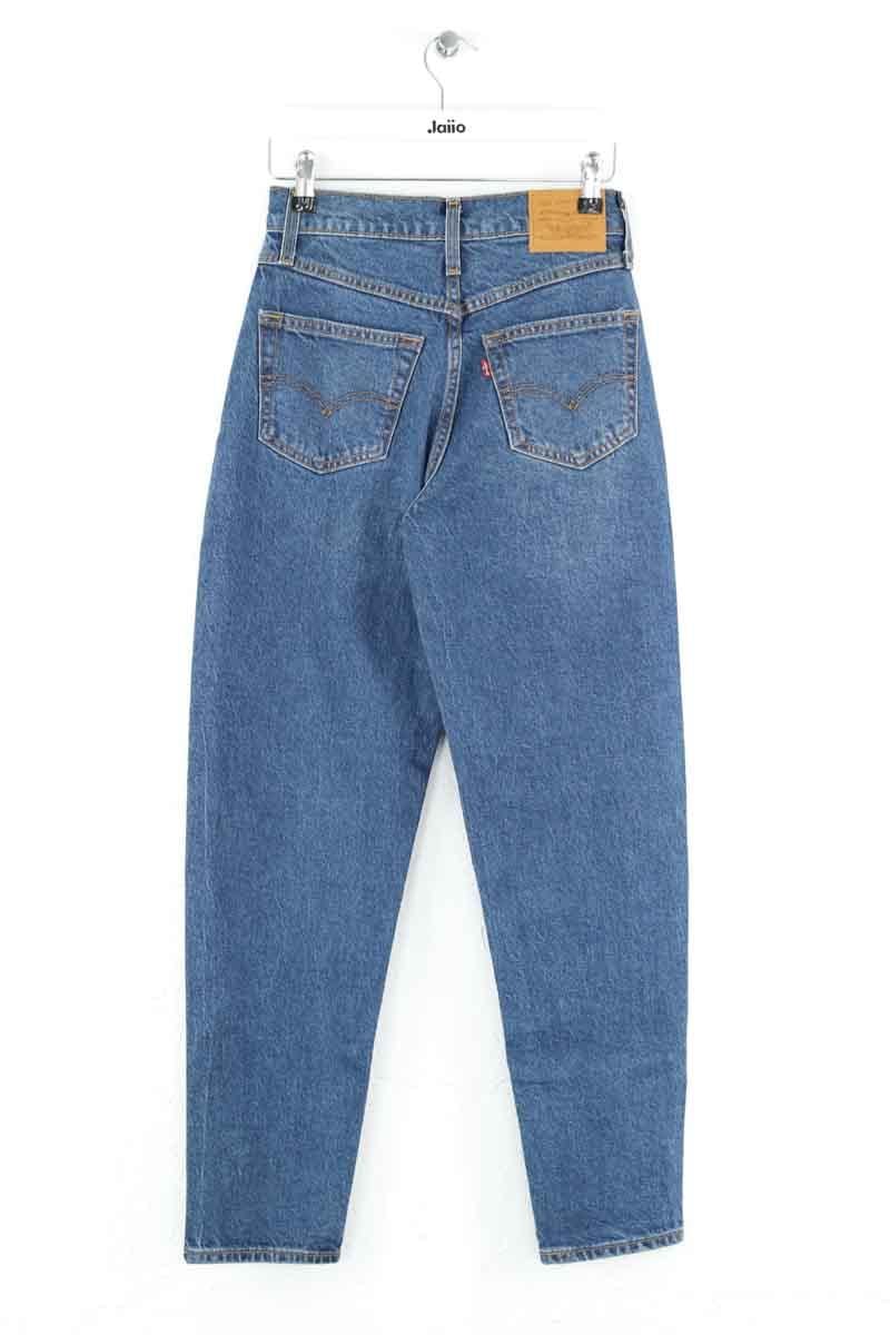 Slim-fit stretch cotton jeans with regular waist LEVI'S - Seconde main Blue