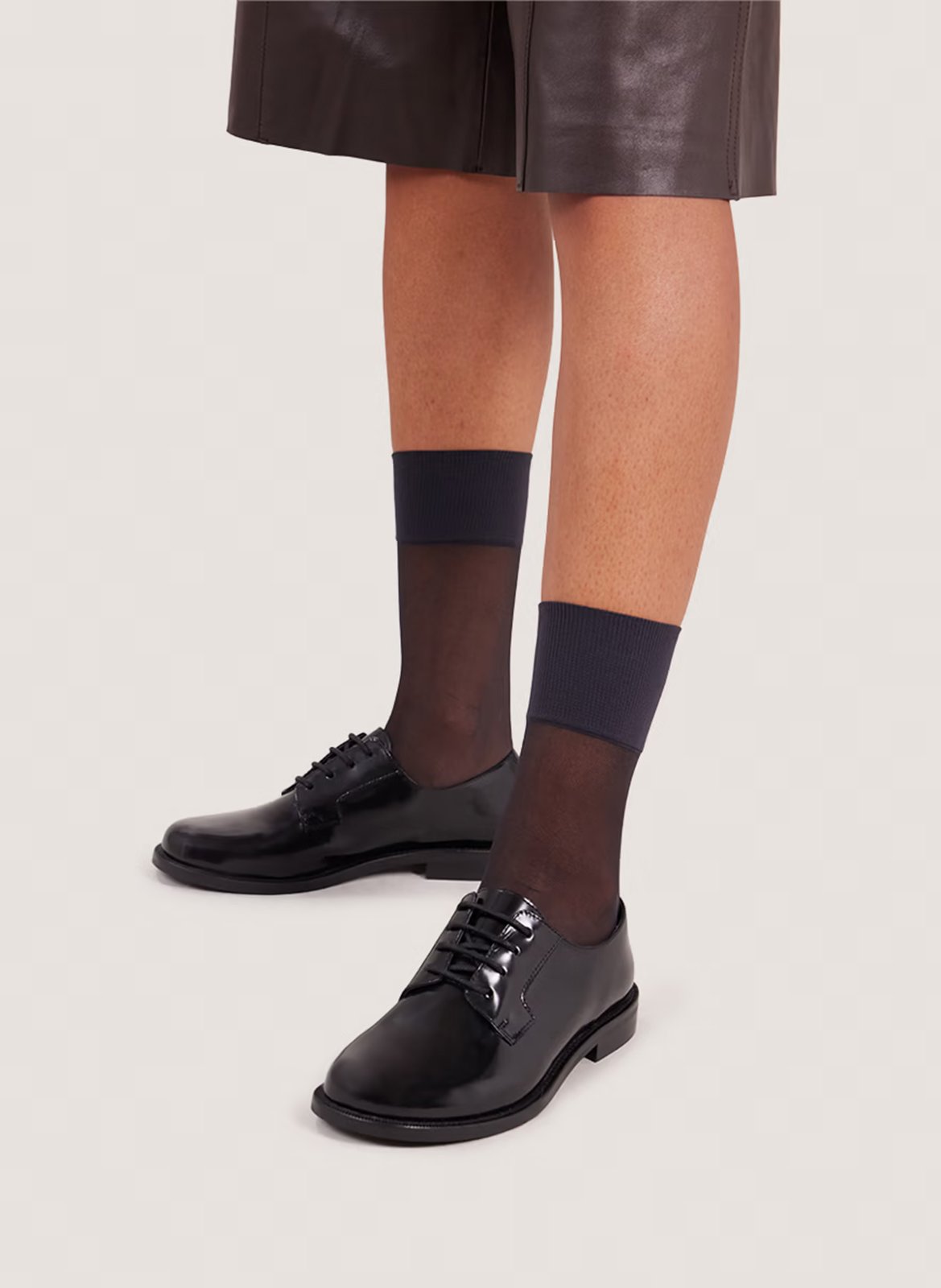 Arthus leather Derby shoes  JONAK Black