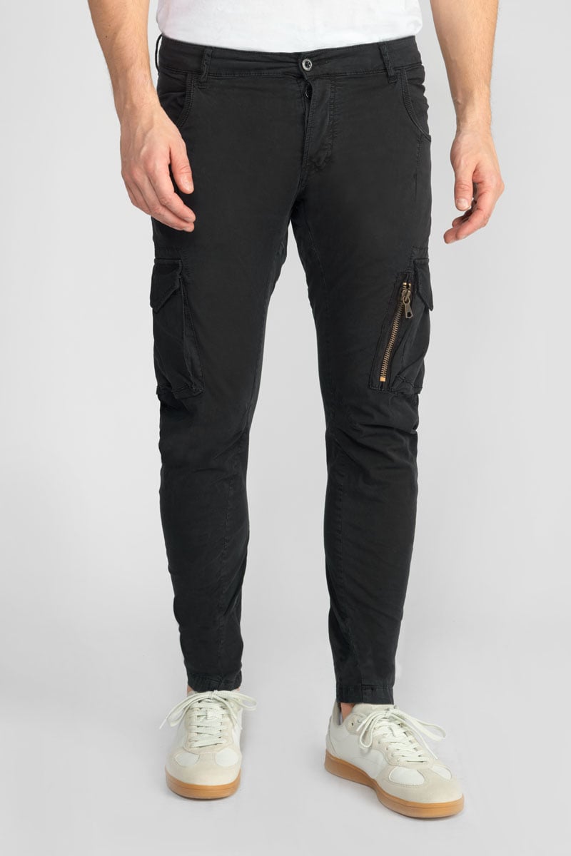 Cargo pants LE TEMPS DES CERISES Black