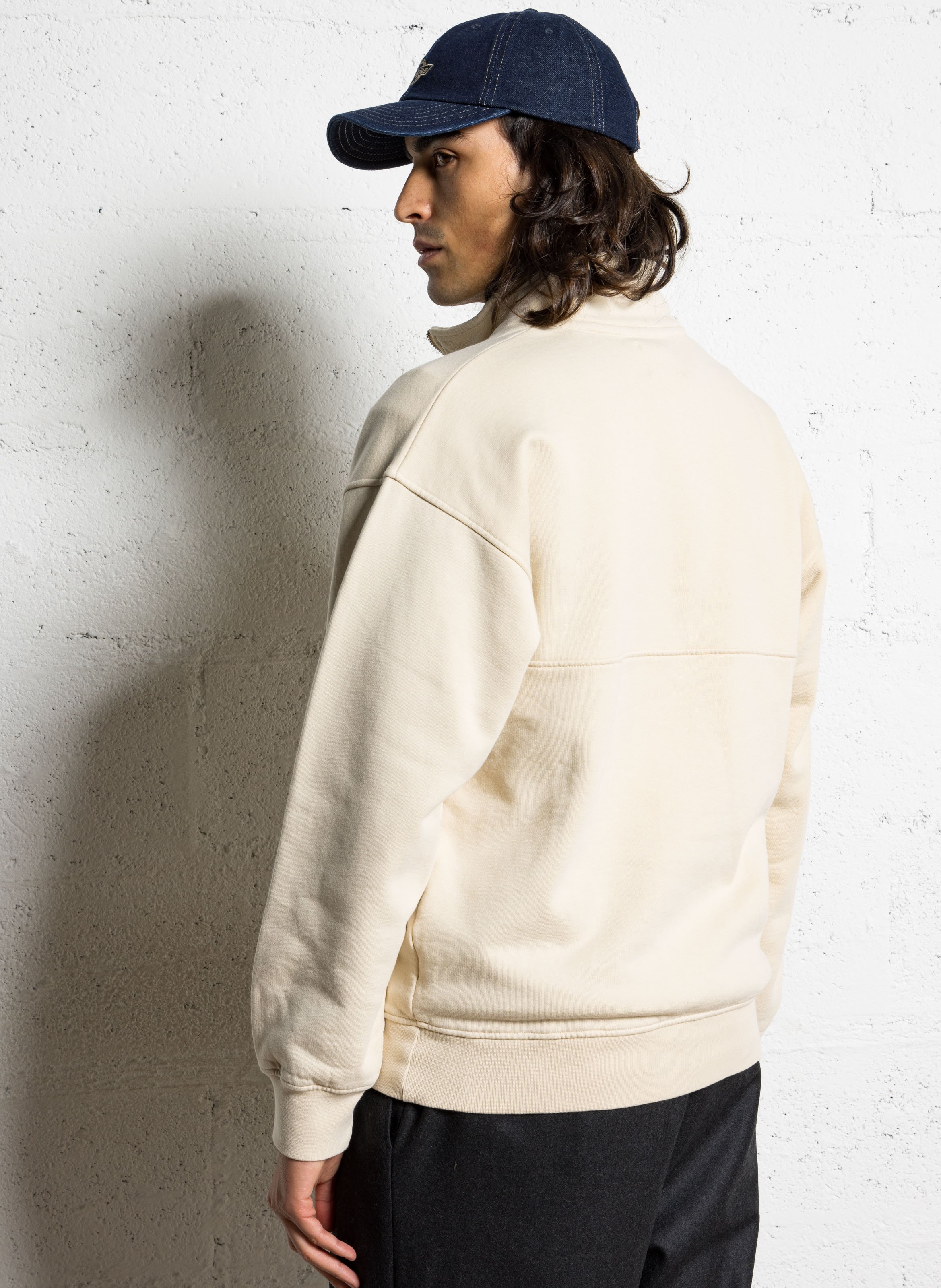 SWEATSHIRT COLORFUL STANDARD Weiss