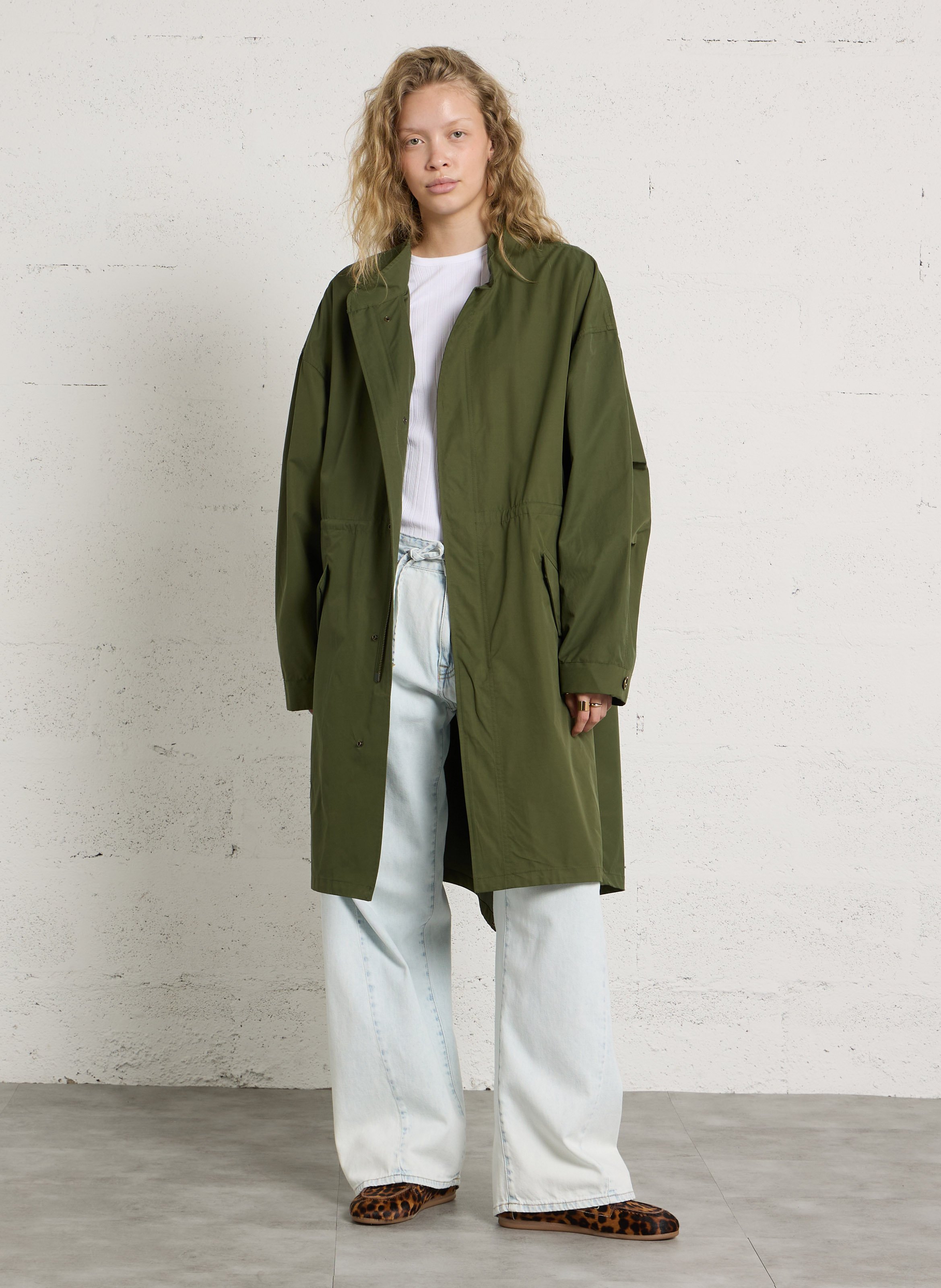 Weit geschnittene Jeans - aus Baumwolle BELLEROSE Bleached Jeans