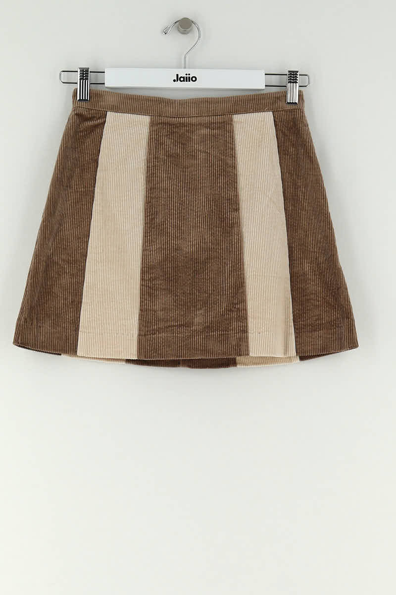 Mini skirt ANTIK BATIK - Seconde Main Brown