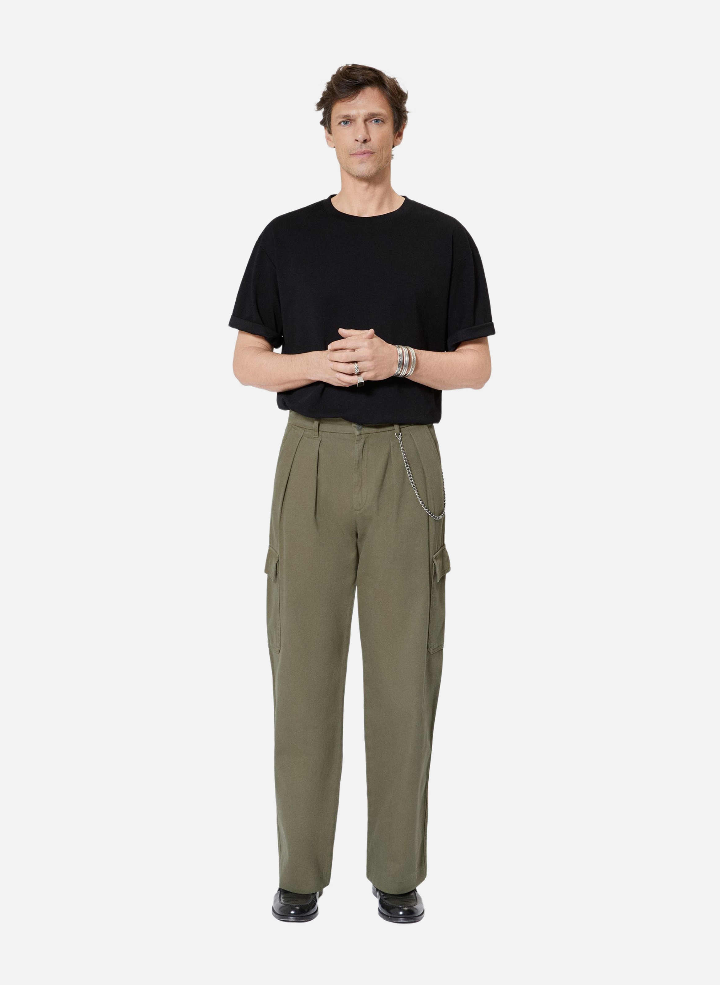 Cargo pants THE KOOPLES Green