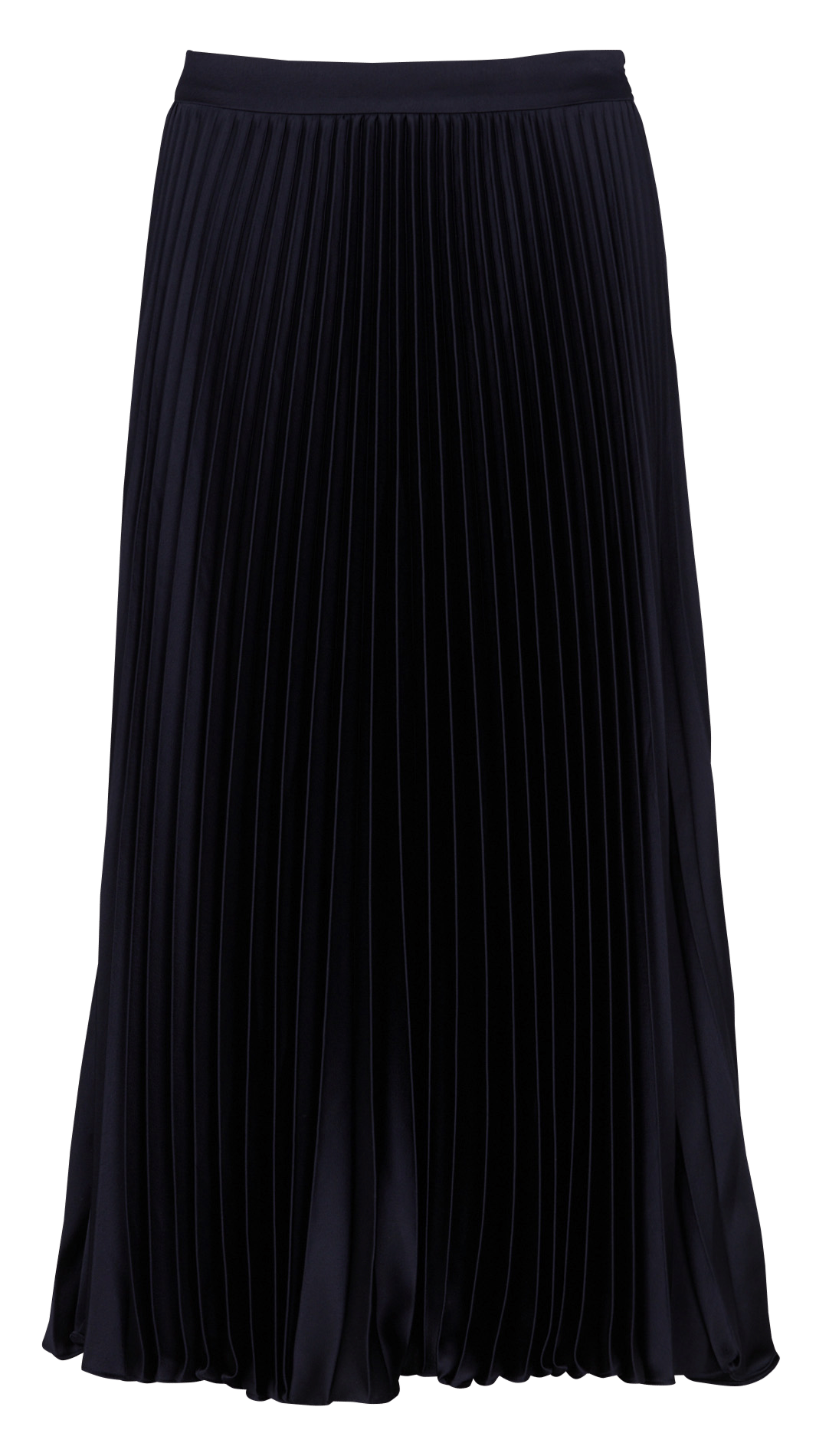 Langer Faltenrock ZAPA Blau