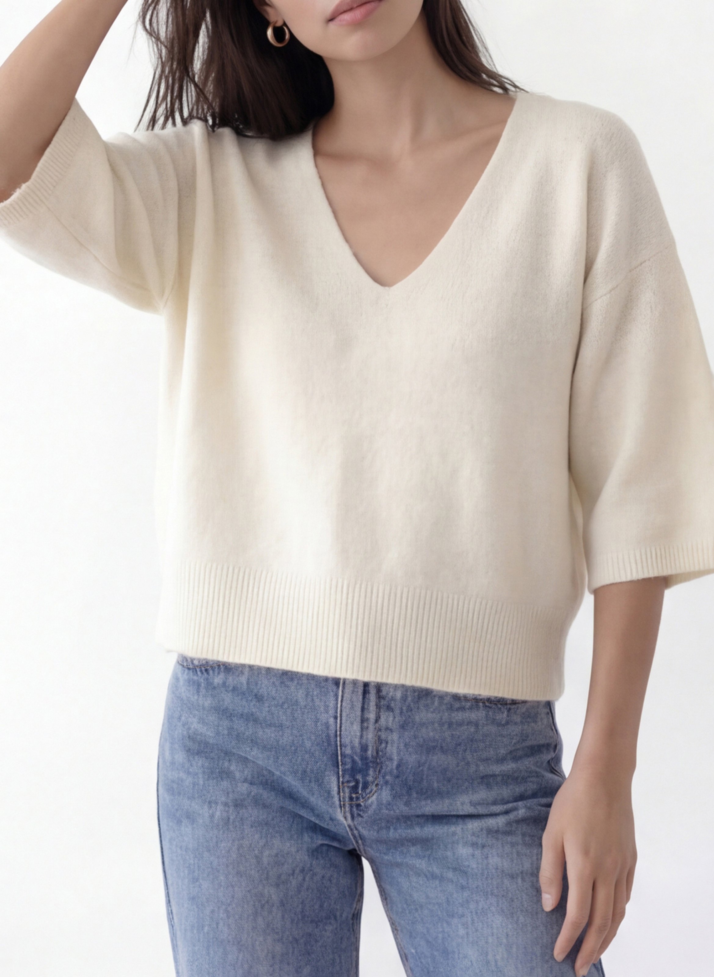 Pullover mit V-Ausschnitt KOOKAI