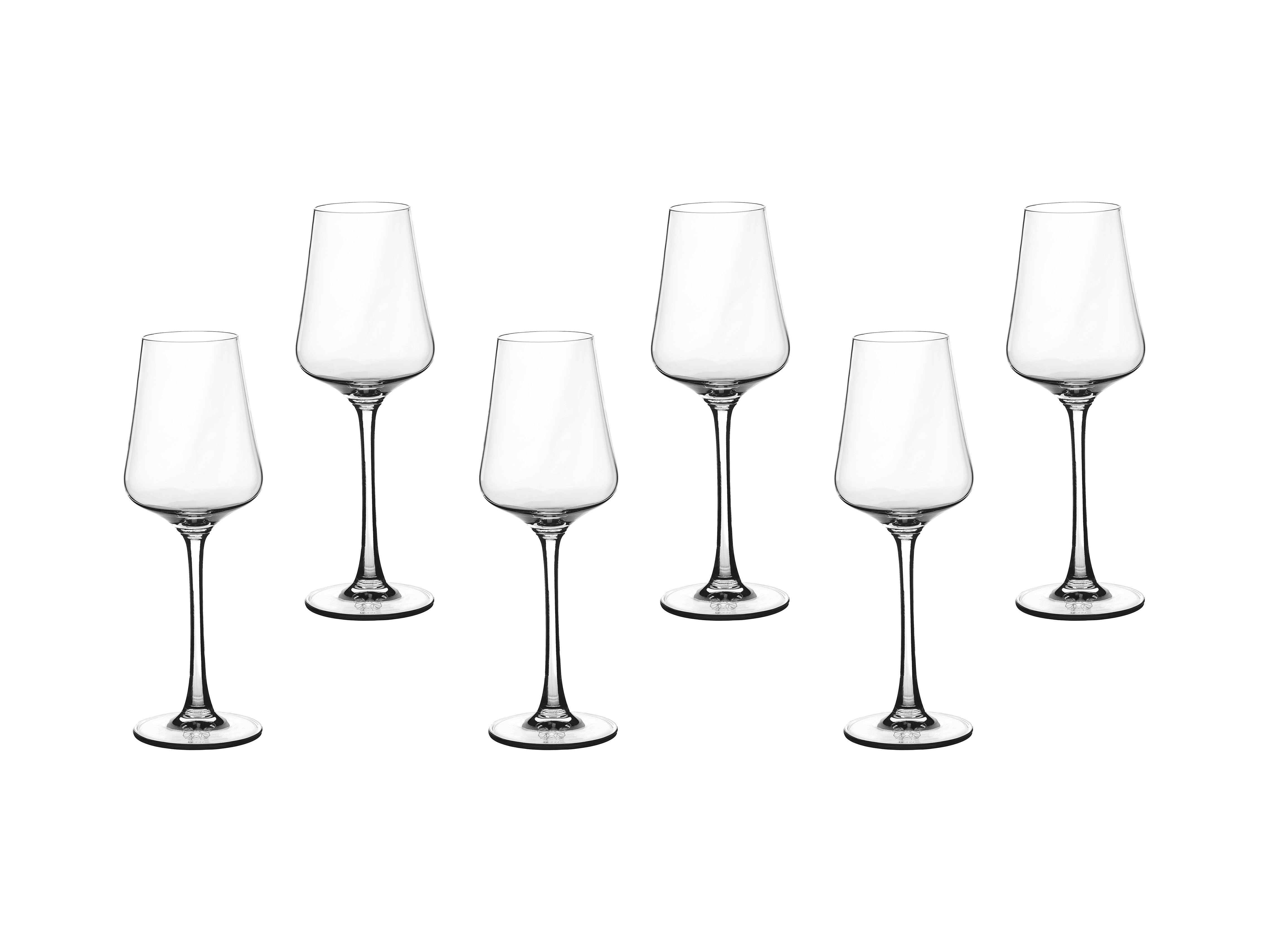 Verre à pied 34cl lagom - 6 pièces BJORN Transparent