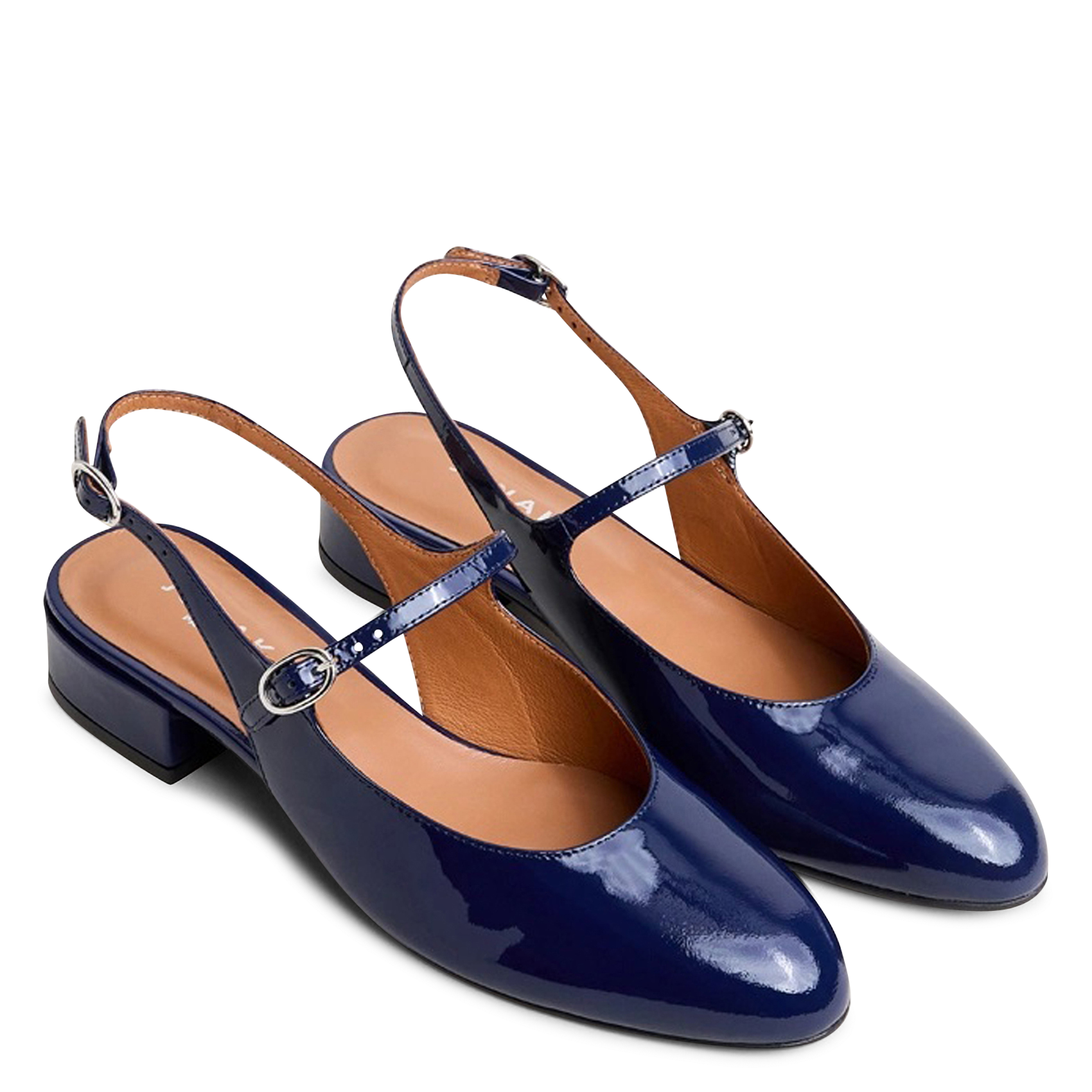 Babies en cuir JONAK Blue