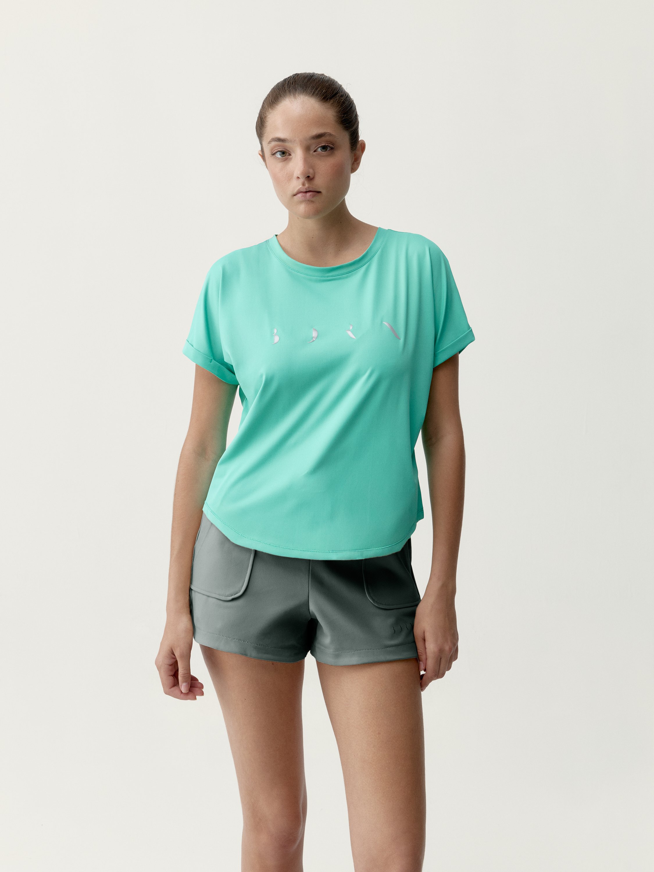 Short-sleeved azami t-shirt BORN