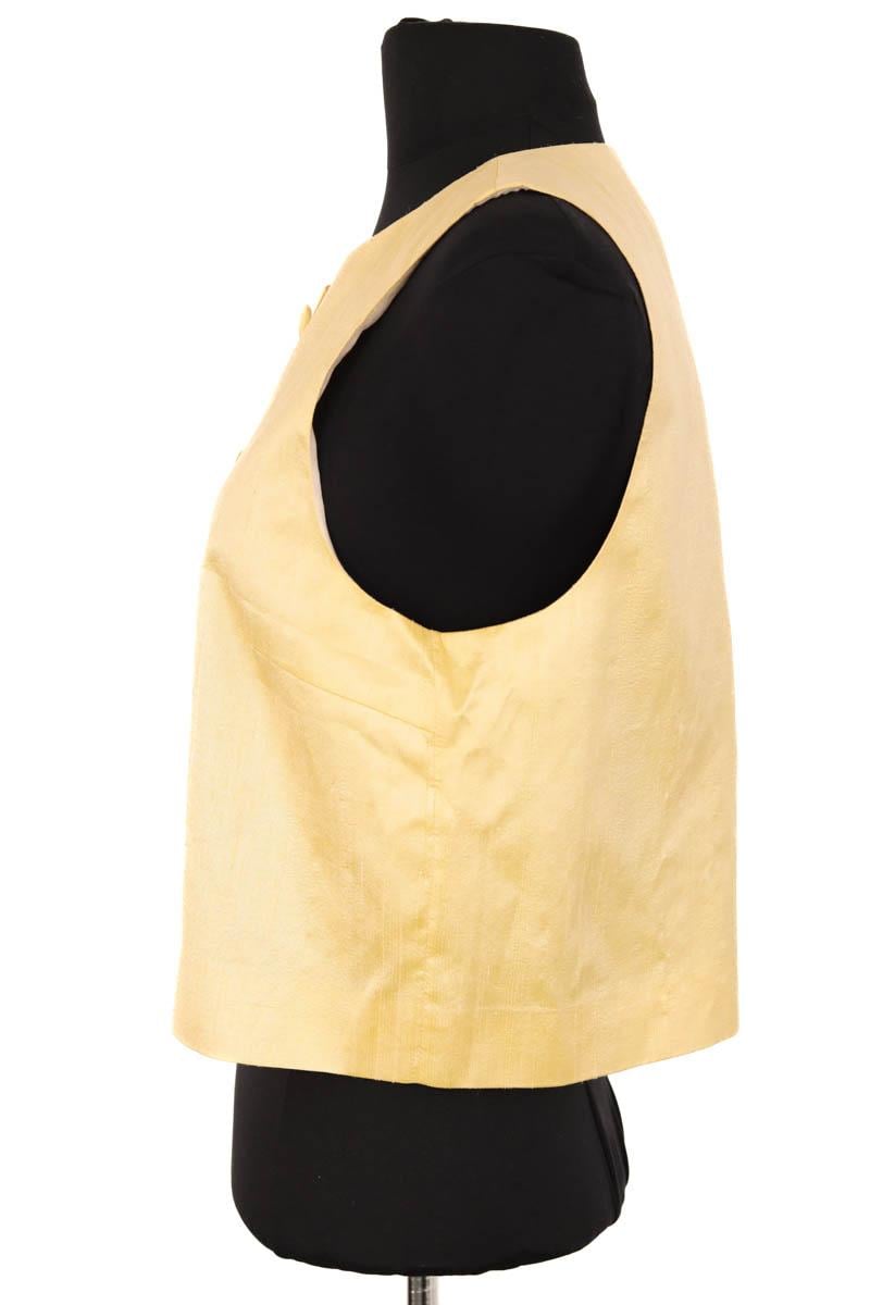 Azawood sleeveless top SEZANE - Seconde main Yellow