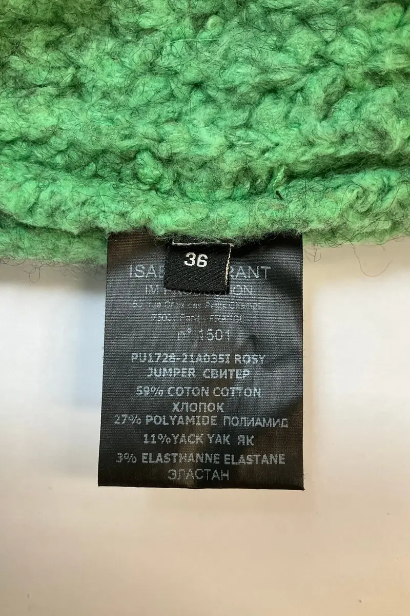 Sweater ISABEL MARANT - Seconde Main Green