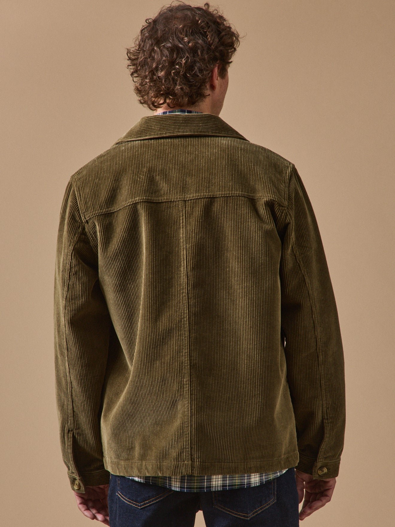Veste worker velours côtelé CYRILLUS Vert