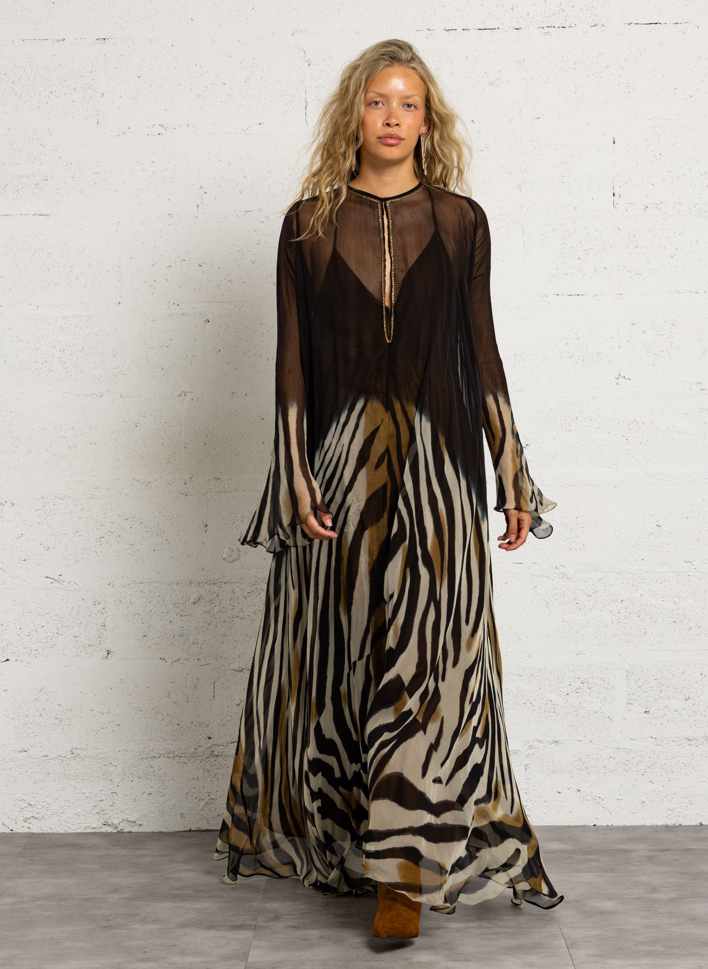 Robe longue imprimée MES DEMOISELLES