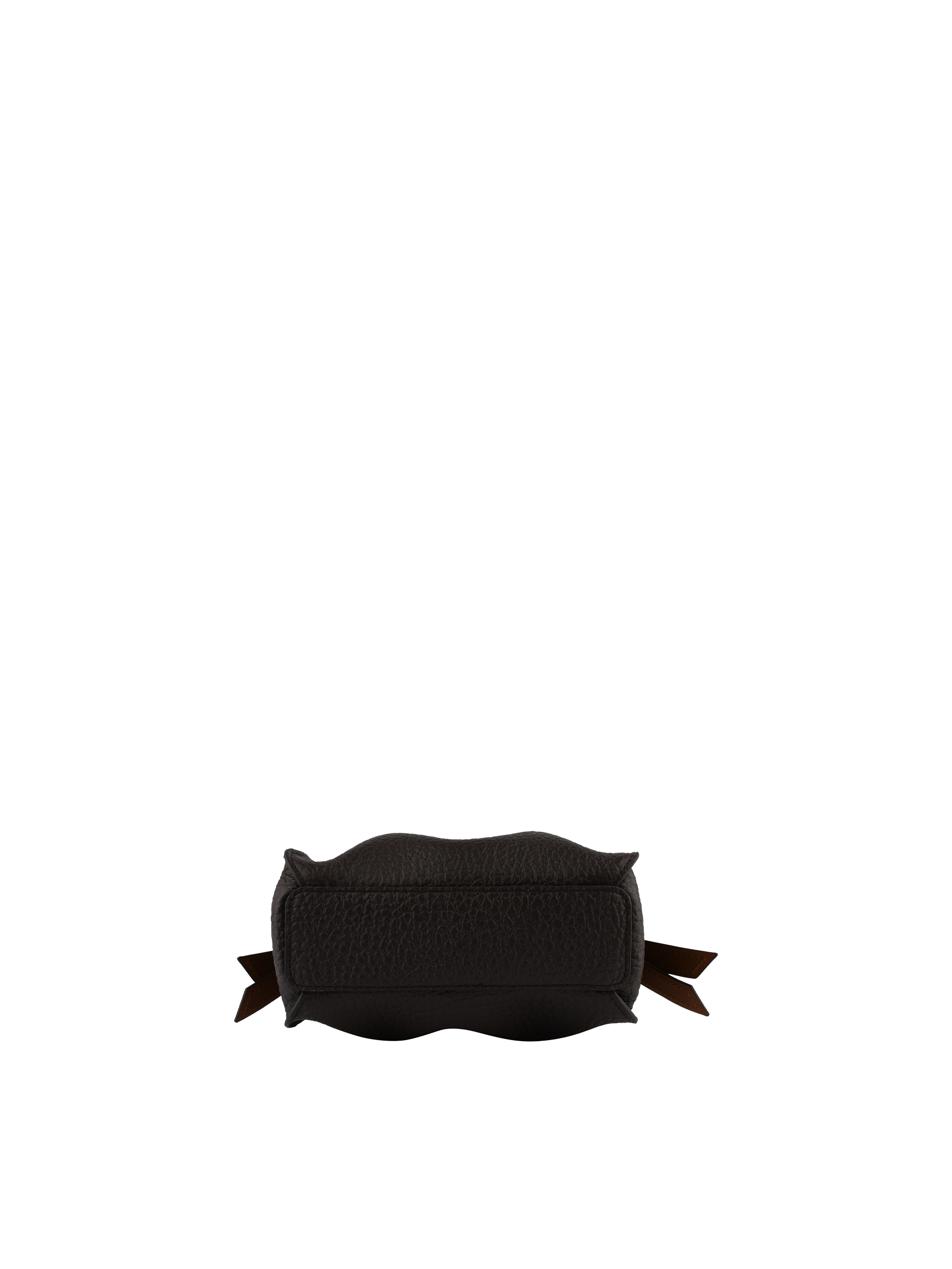 Calfskin leather handbag POURCHET Multicolored