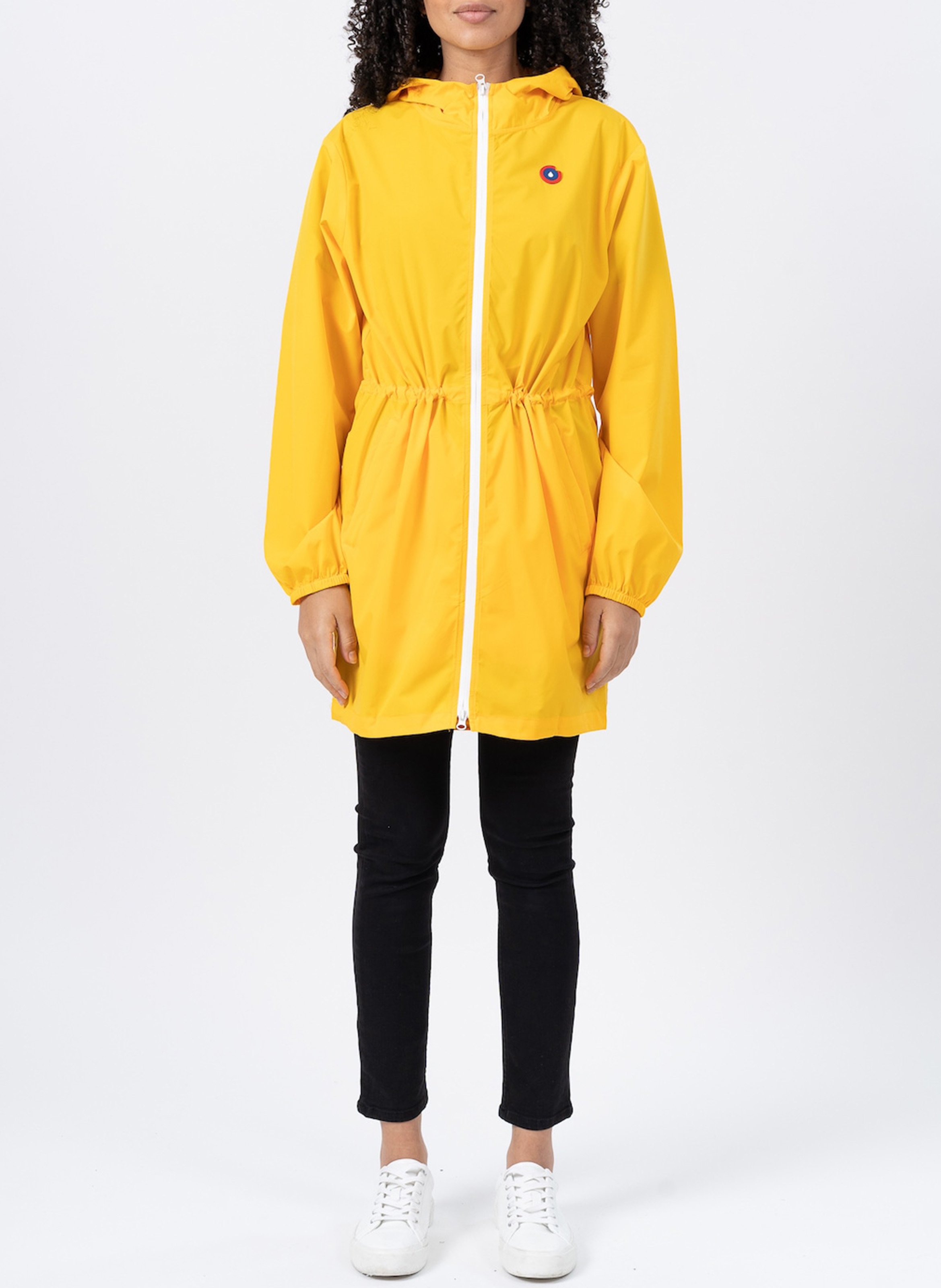Long convertible hooded raincoat FLOTTE