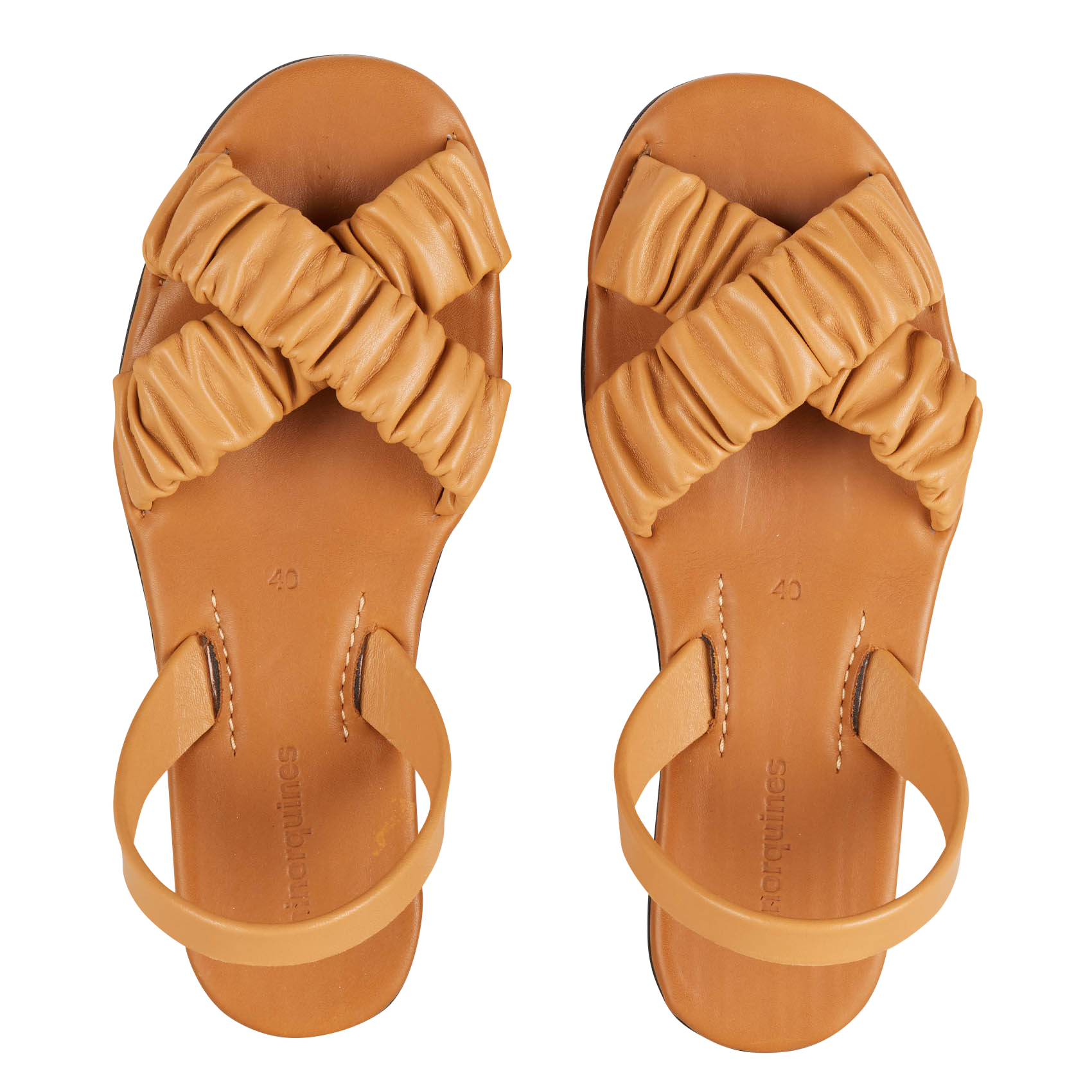 Sandales en cuir MINORQUINES Marron