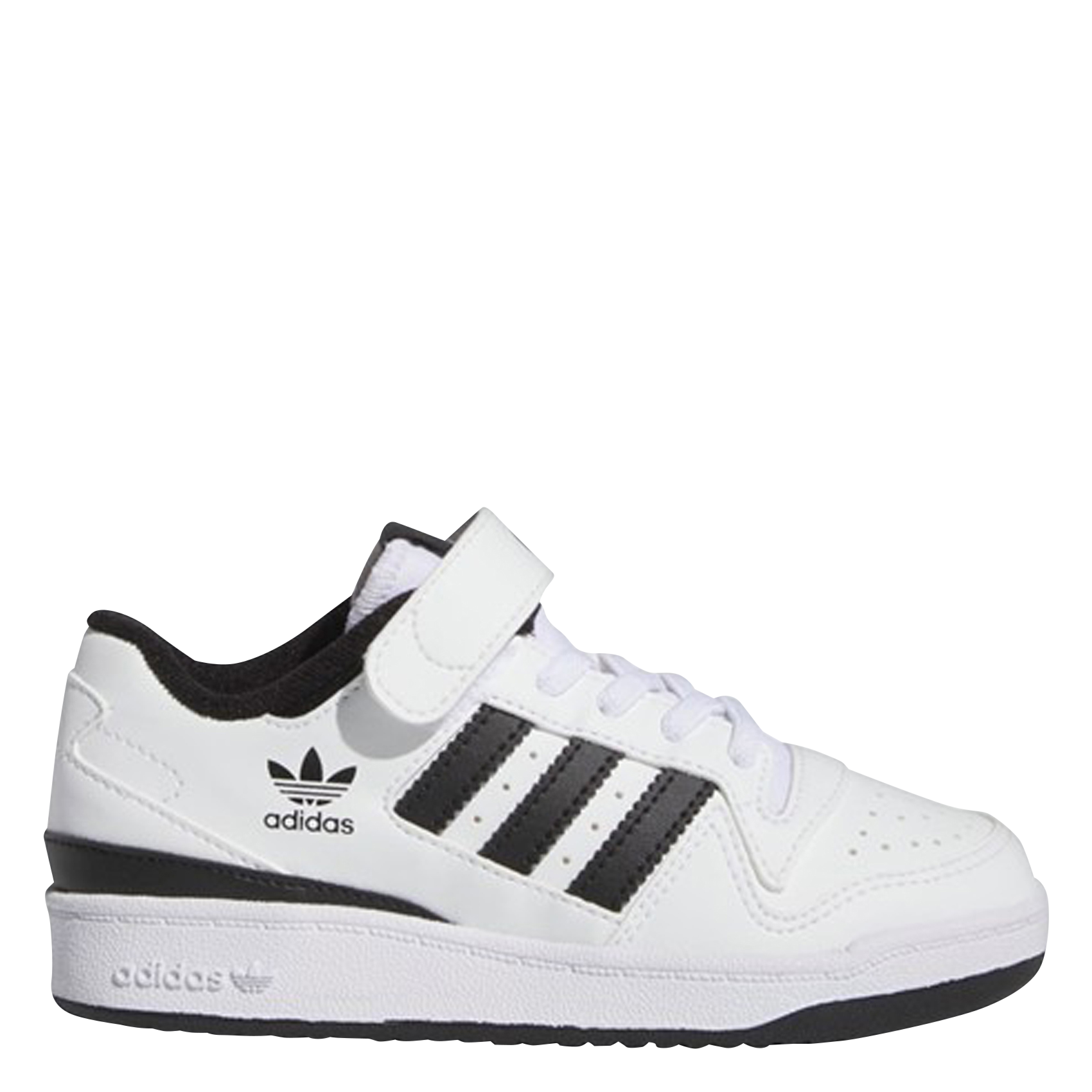 Baskets basses en cuir  ADIDAS Blanc