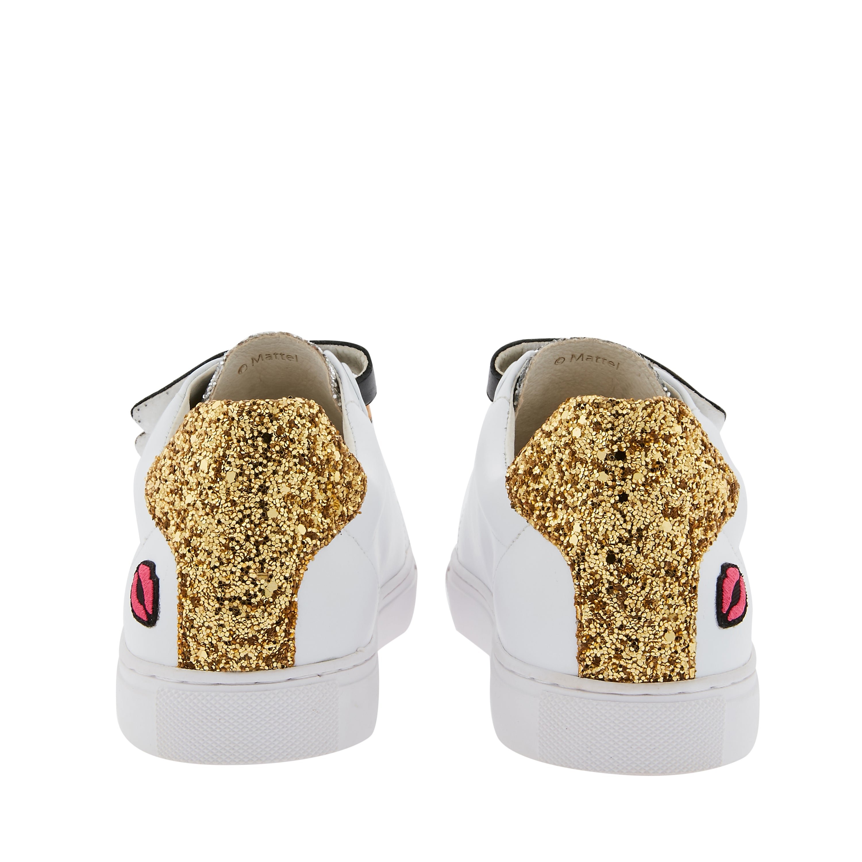 Leather sneakers BONS BAISERS PARIS White