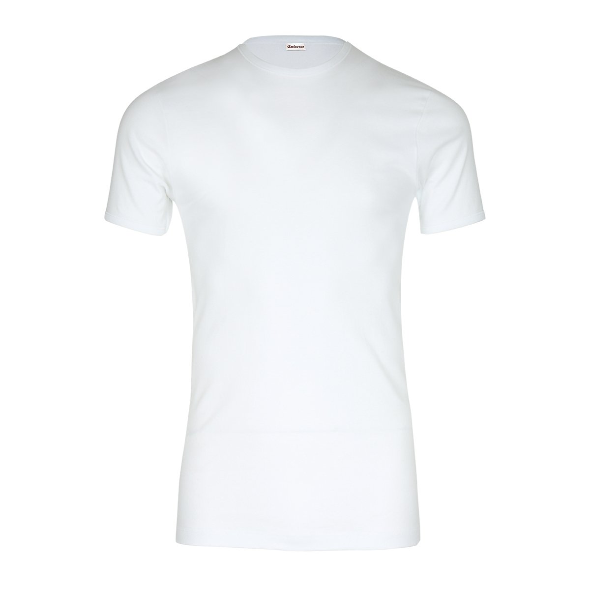 Round neck premium pure cotton T-shirt by Eminence White