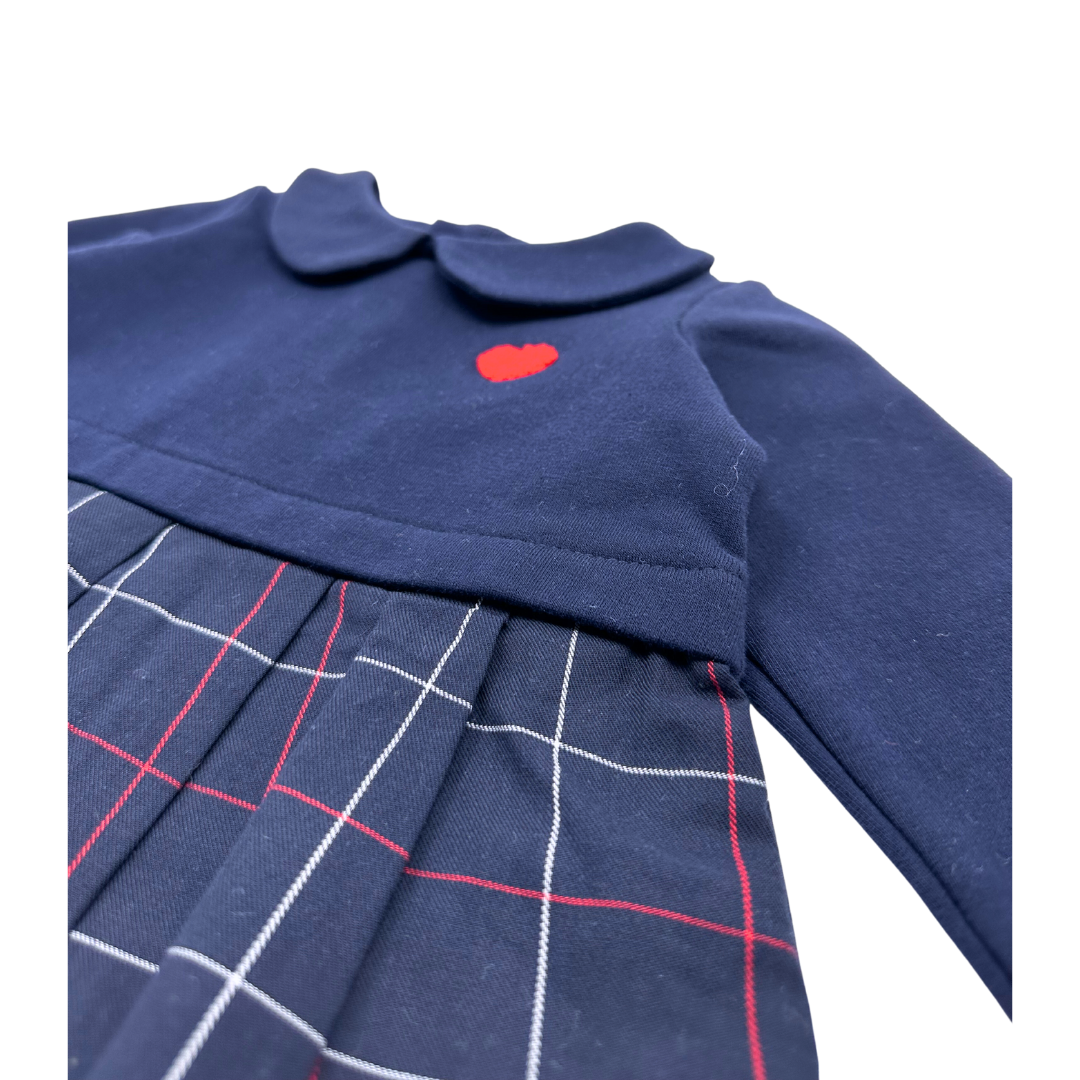 Blue baby dress - 6 months JACADI - Seconde Main Blue