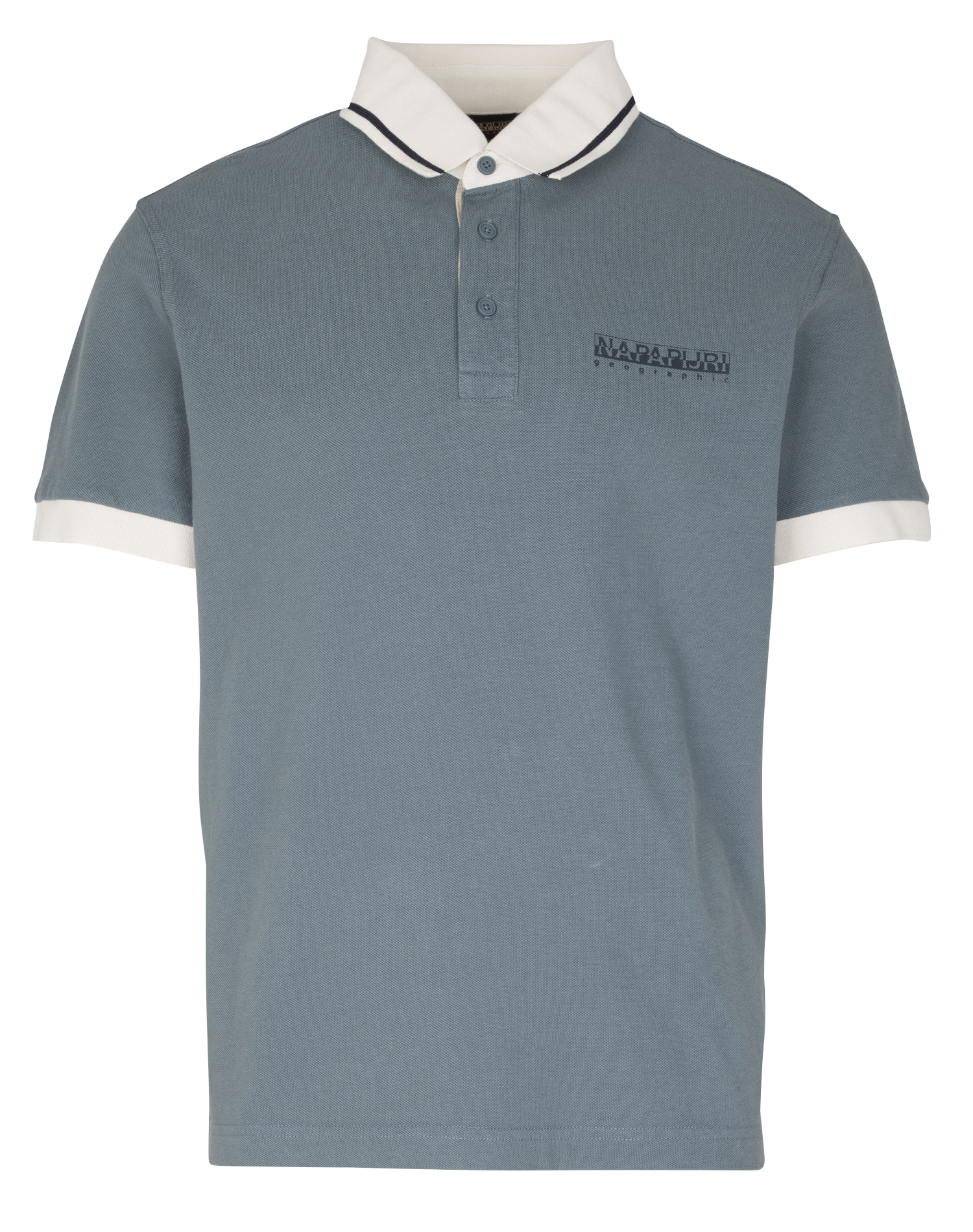 Katoenen, regular fit polo NAPAPIJRI Groen