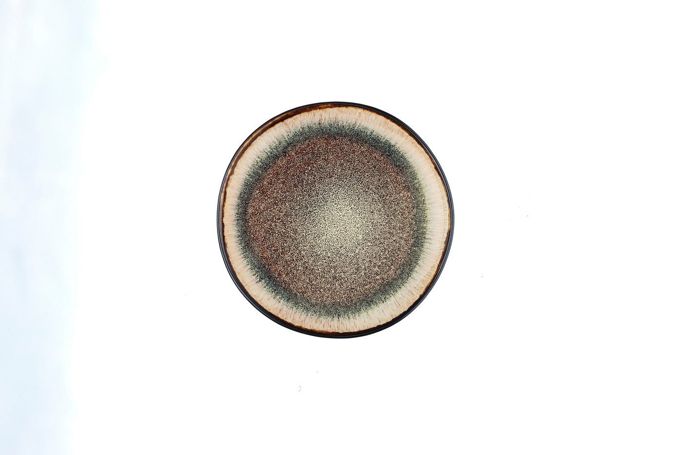 Iris Plate ø16cm - 6 pieces - wild brown BJORN Brown